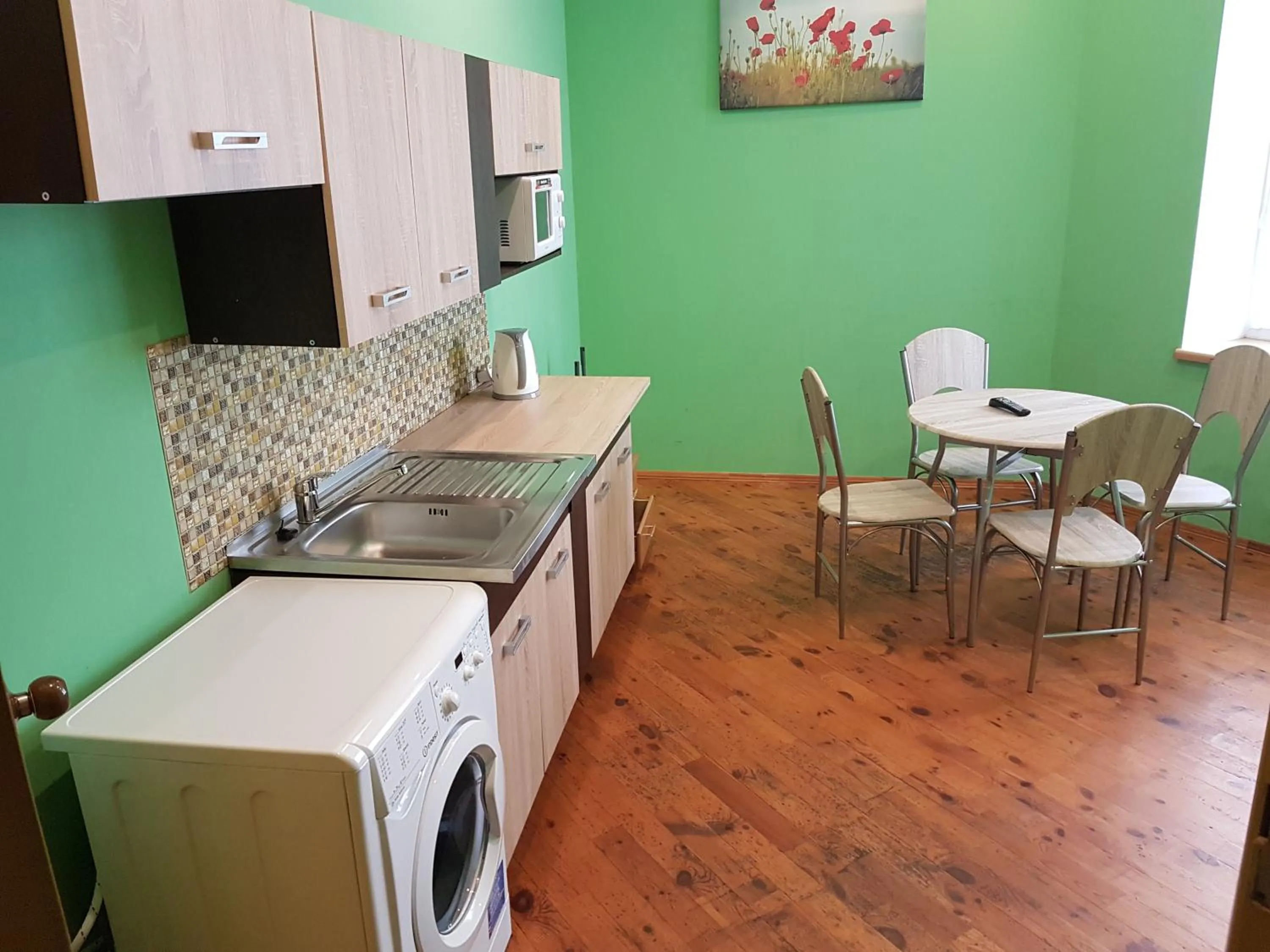 Kitchen or kitchenette in Hotel Erfolg