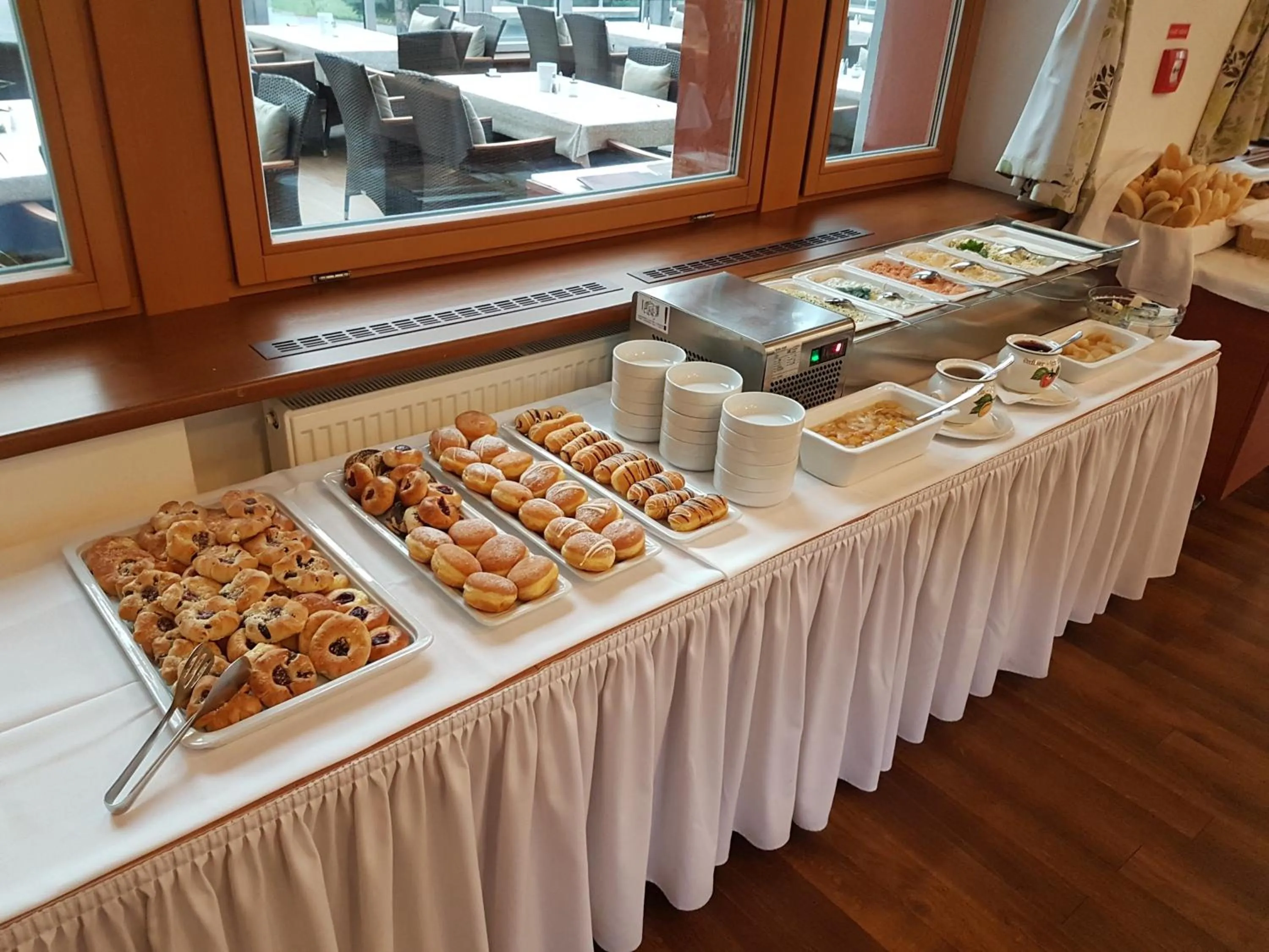 Buffet breakfast in Wellness Resort Energetic