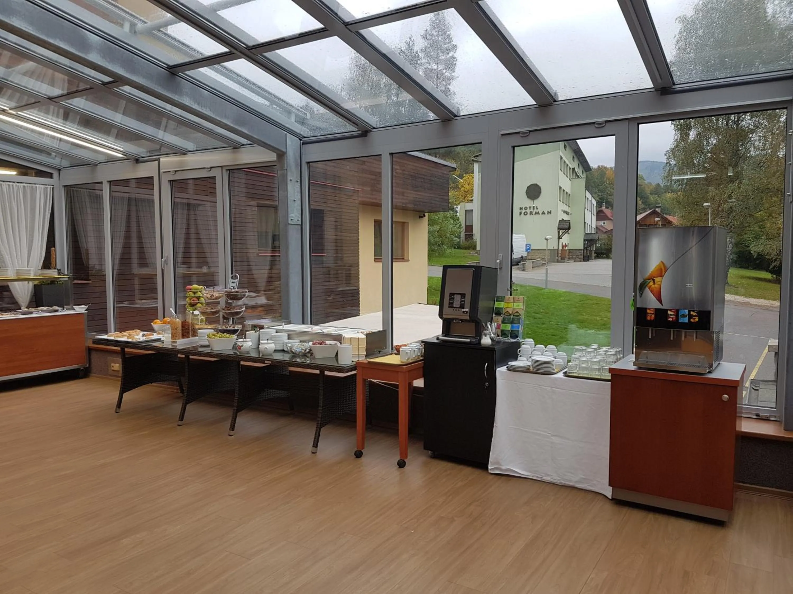 Buffet breakfast in Wellness Resort Energetic