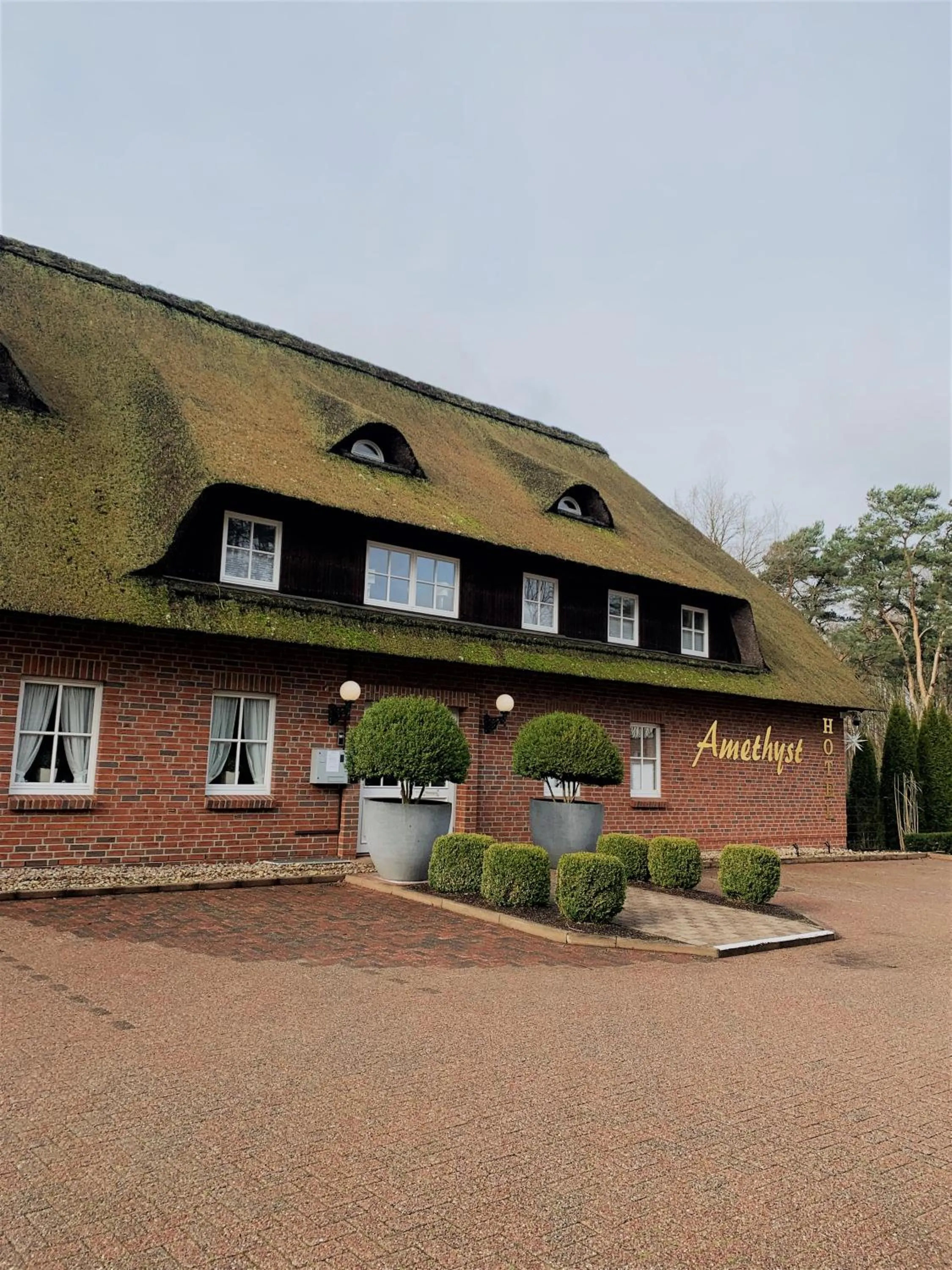 Property building in Amethyst Hotel Garni Lüneburg