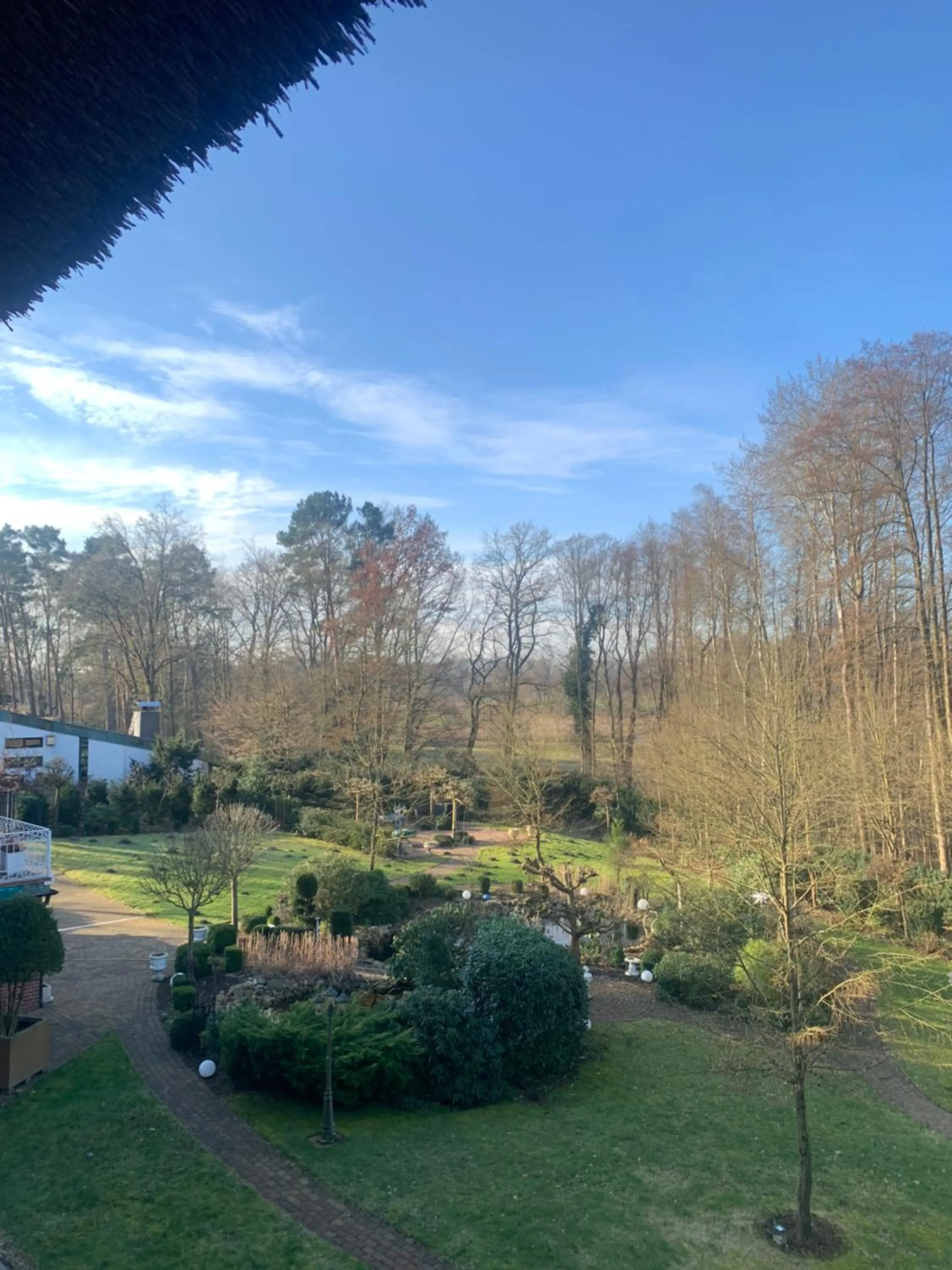 Property building in Amethyst Hotel Garni Lüneburg