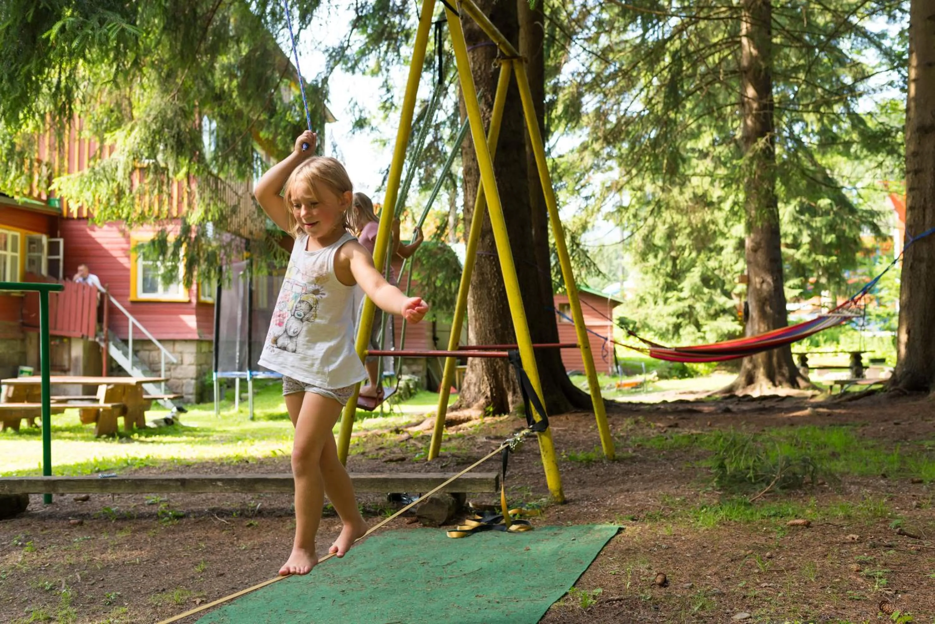 children in Hotel Diana