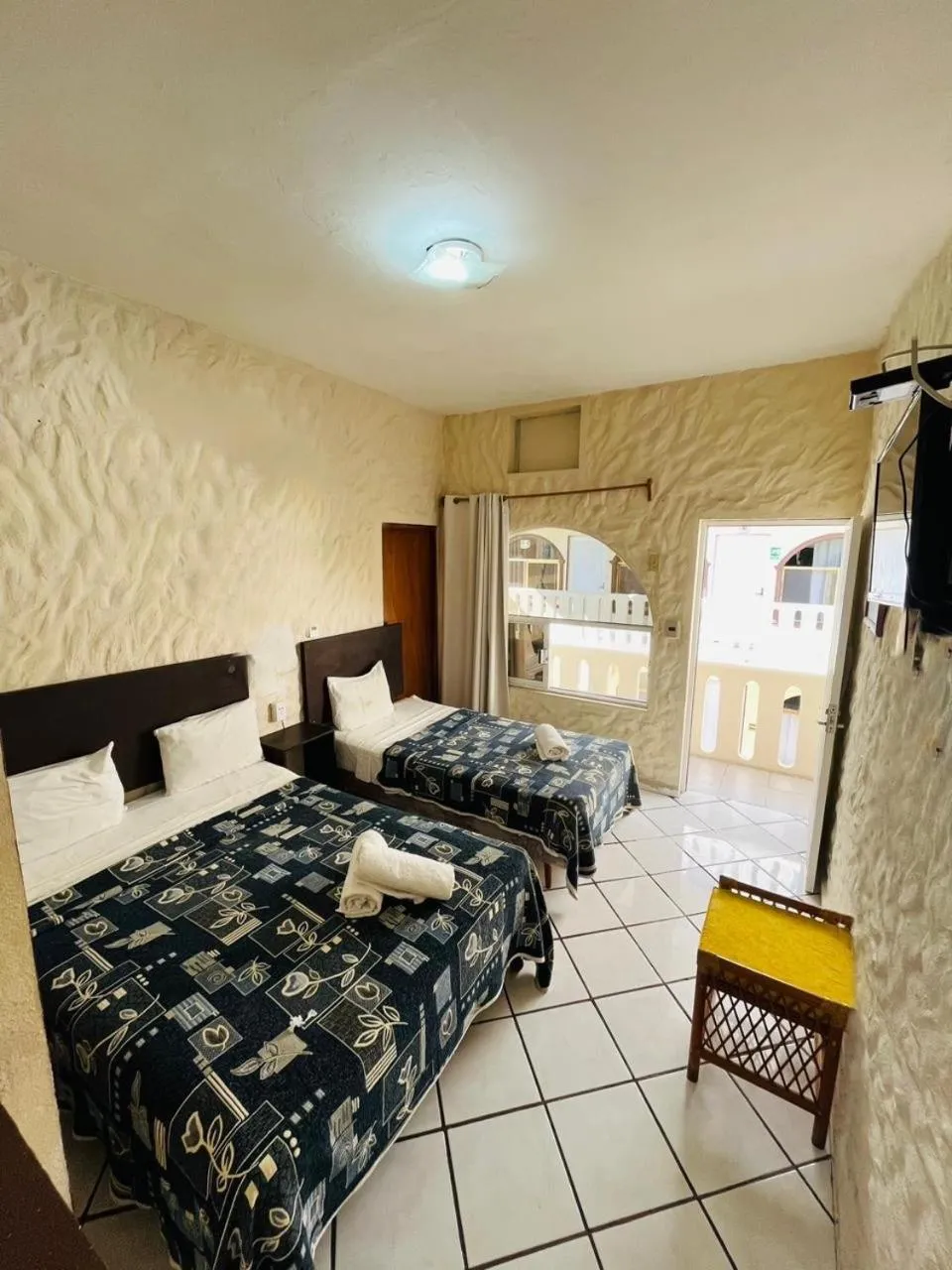 Bed in Hotel Playa de Oro - Enfrente de WTC y Plazas Comerciales