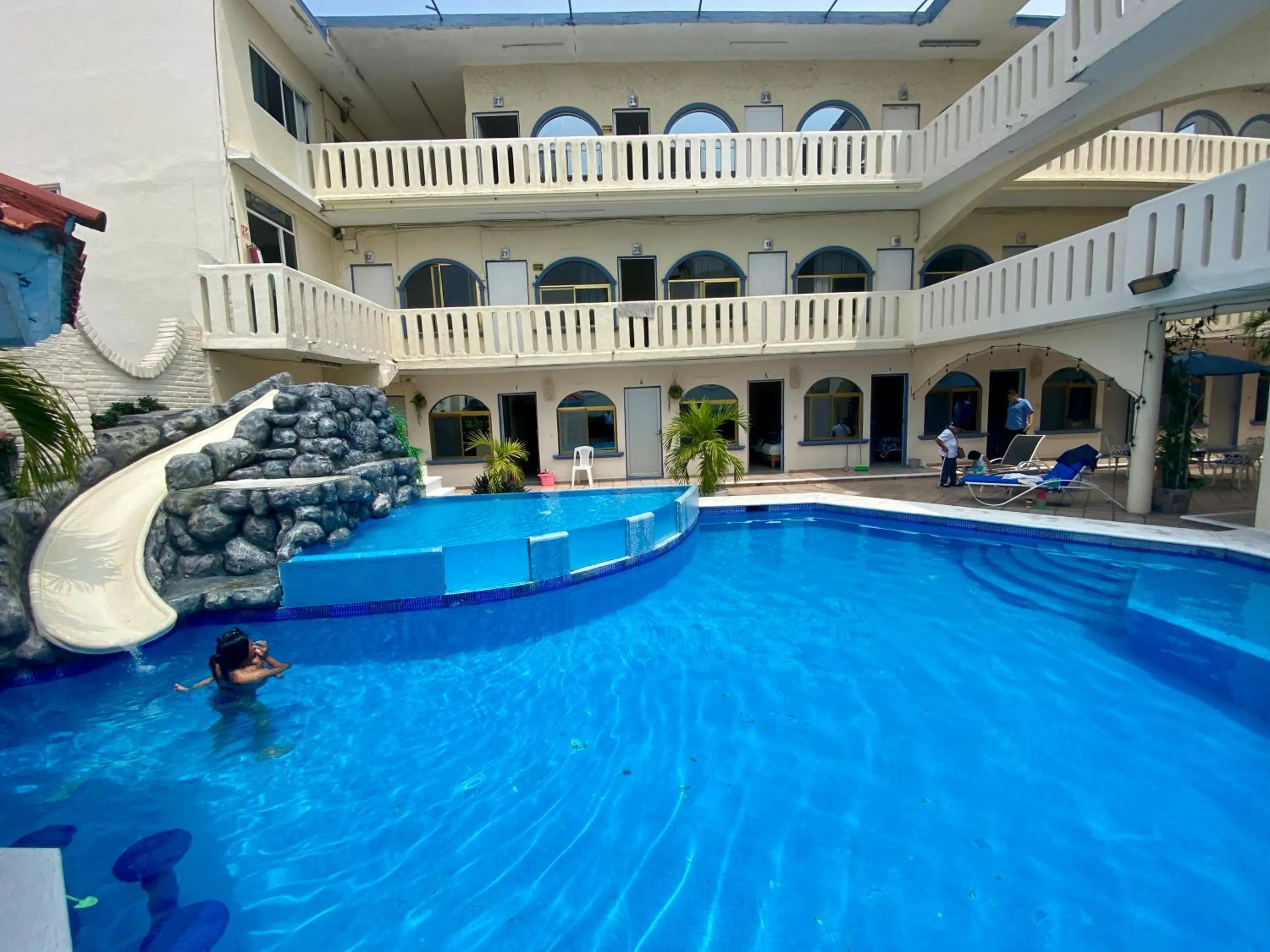Swimming pool in Hotel Playa de Oro - Enfrente de WTC y Plazas Comerciales