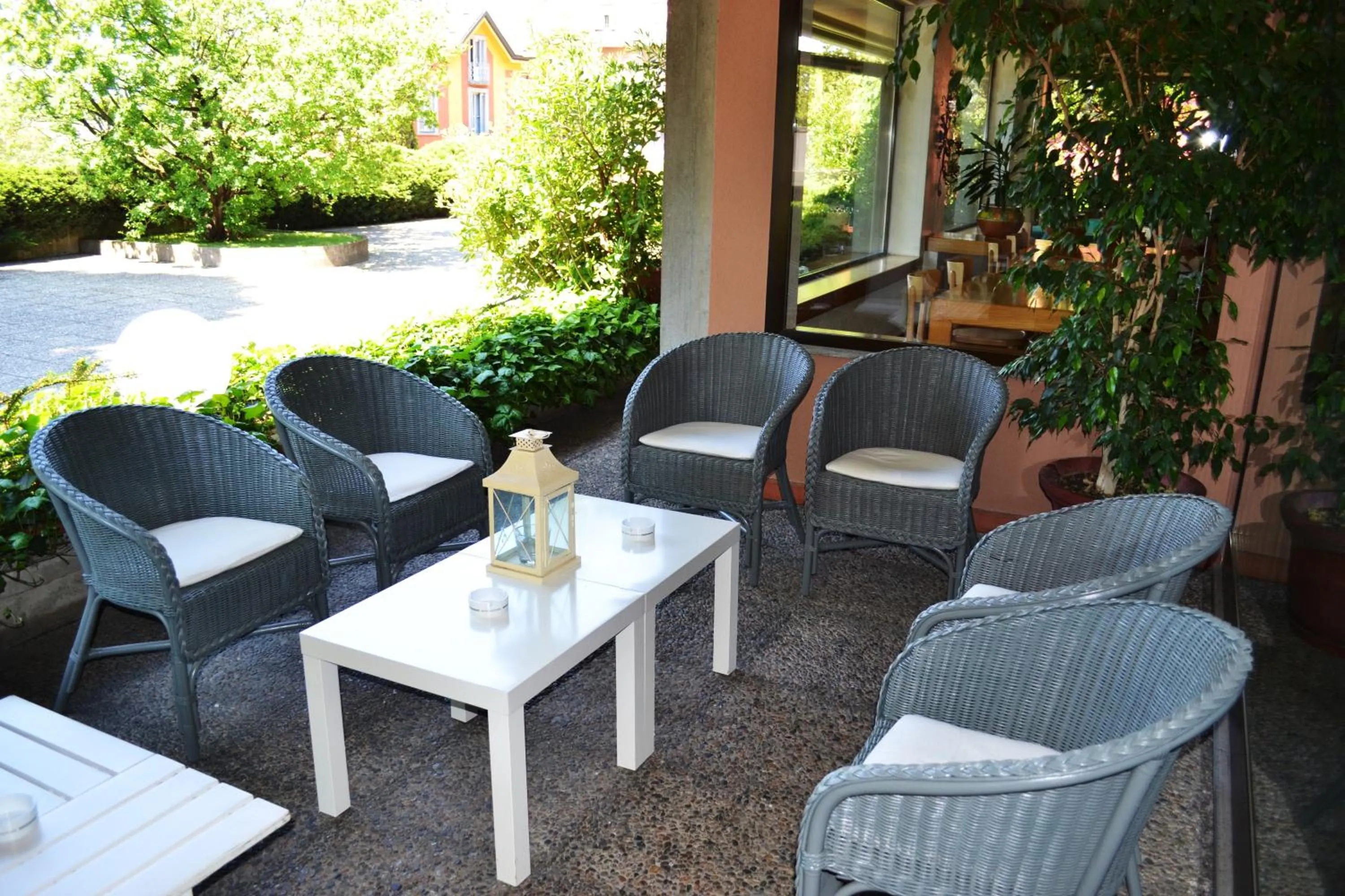 Patio in Hotel Canturio