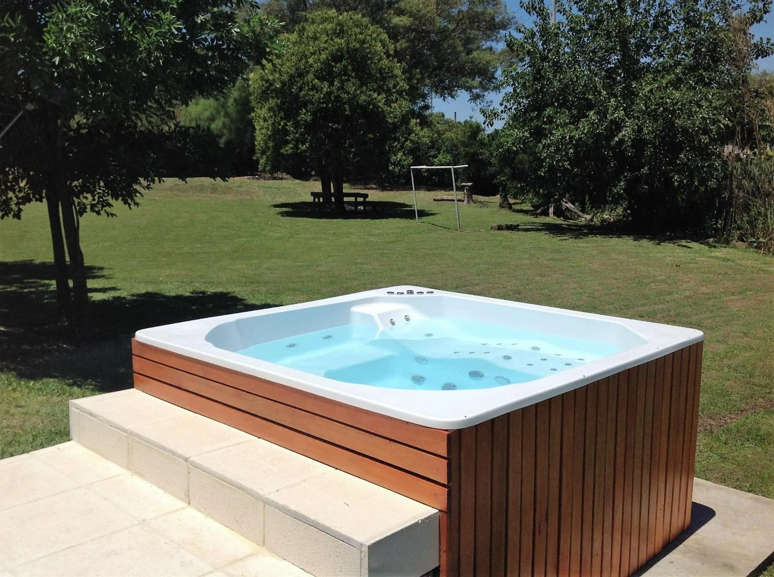 Hot Tub in Bungalows Mexico