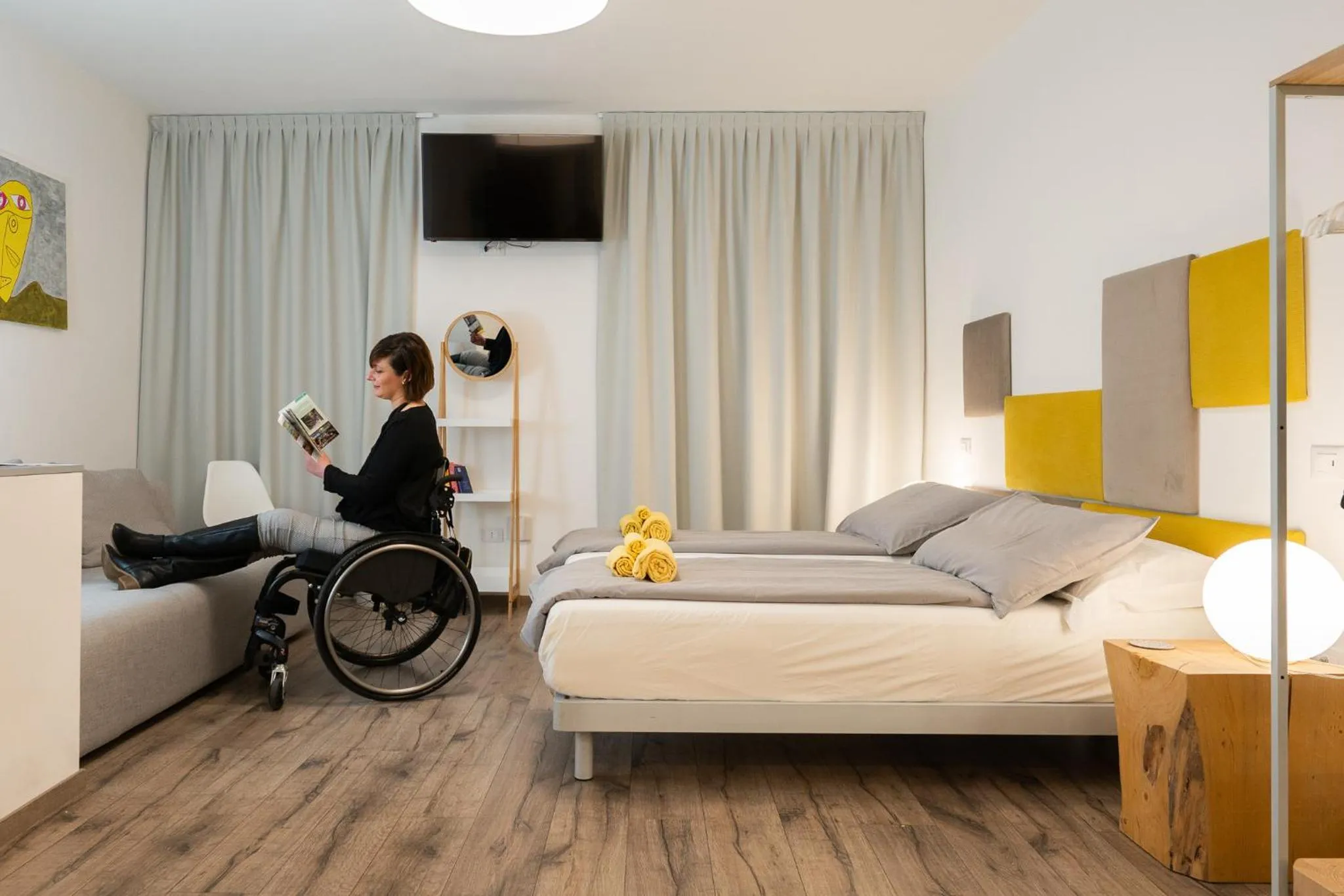 Bed in MAMA Apartments