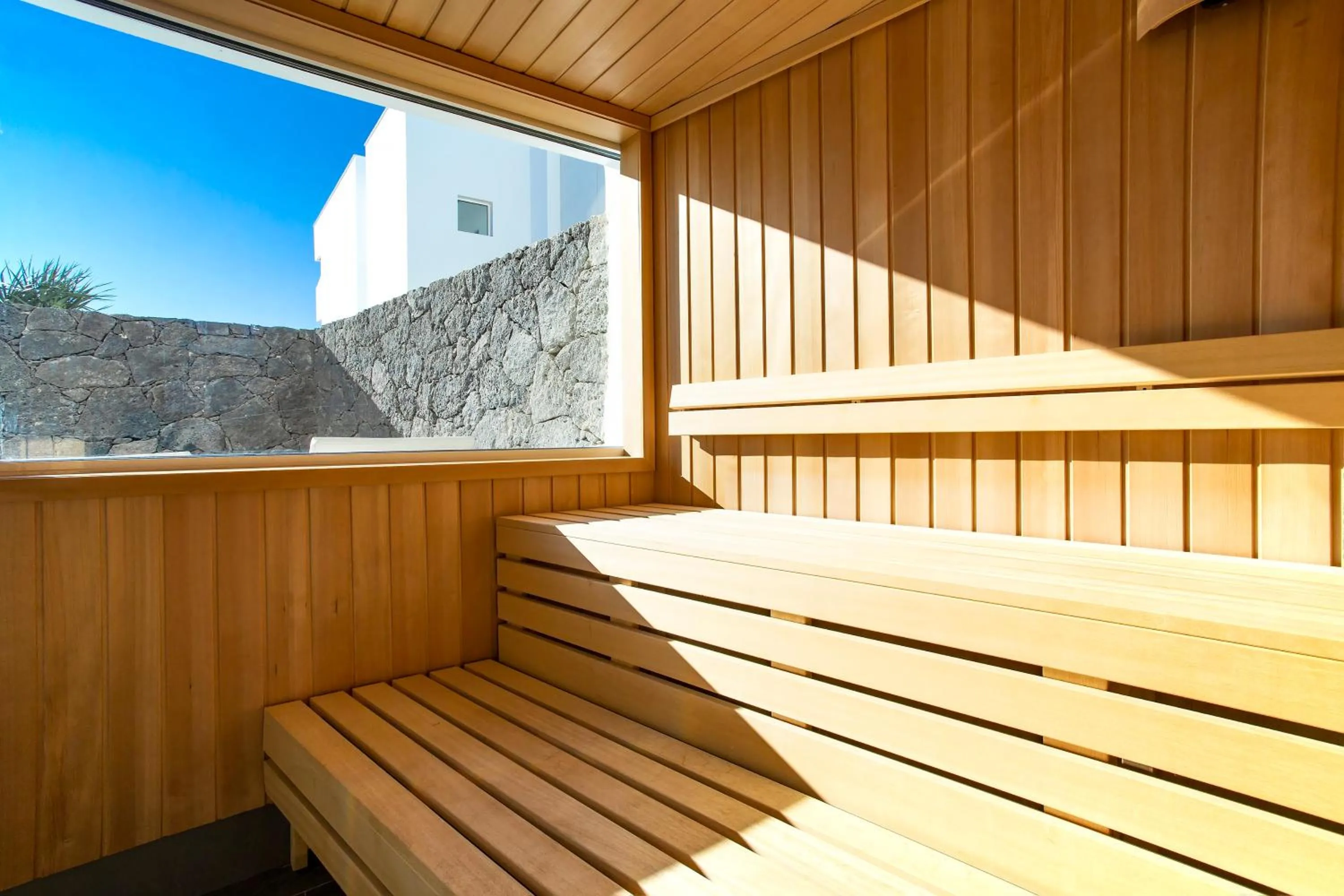 Sauna in Hotel Lava Beach