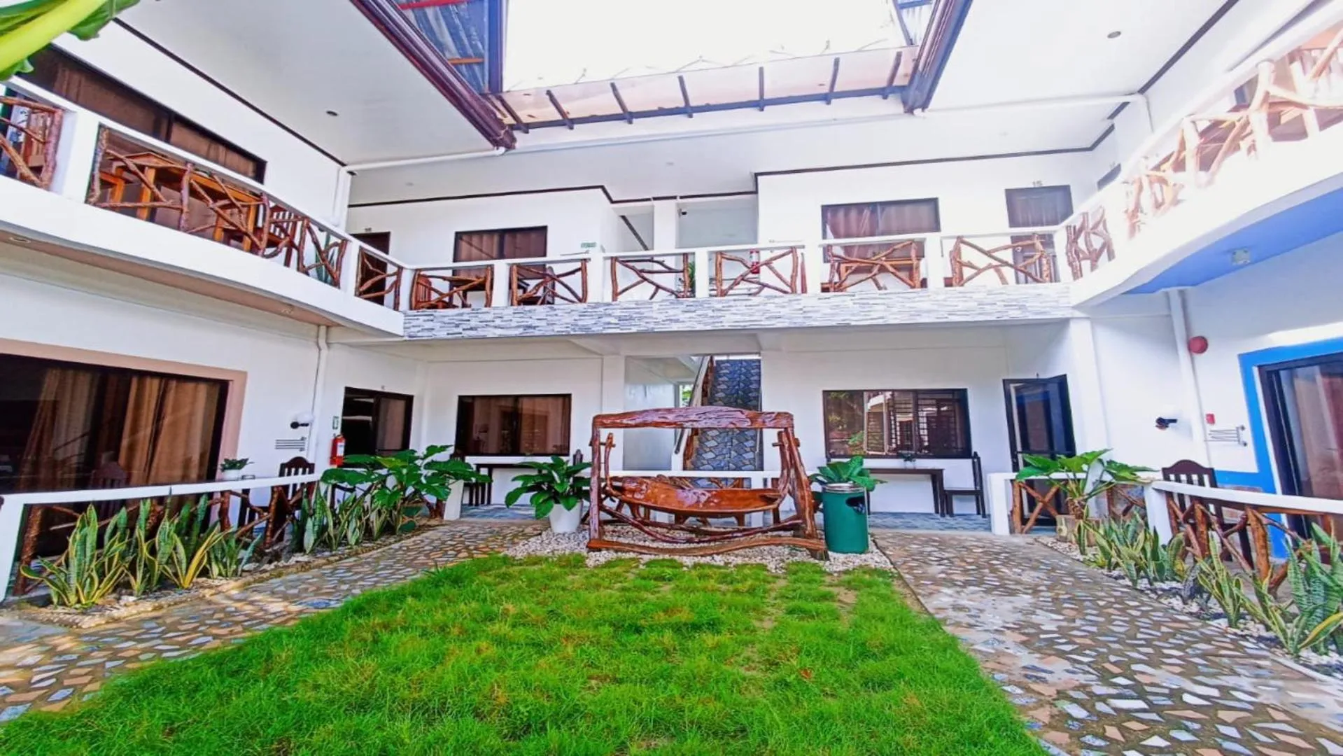 Property building in Hotel Oasis Port Barton