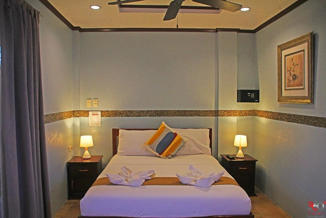 Bedroom, Bed in Hotel Oasis Port Barton