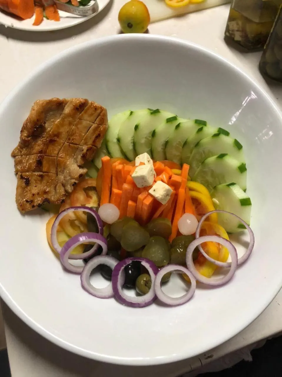 Dinner in Hotel Oasis Port Barton