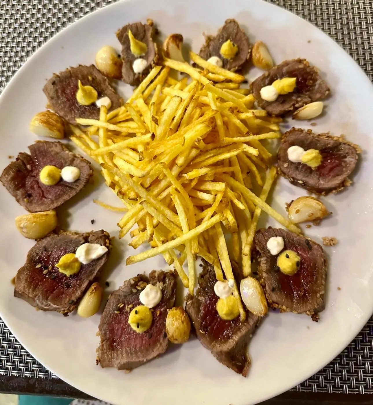 Food in Hotel Oasis Port Barton