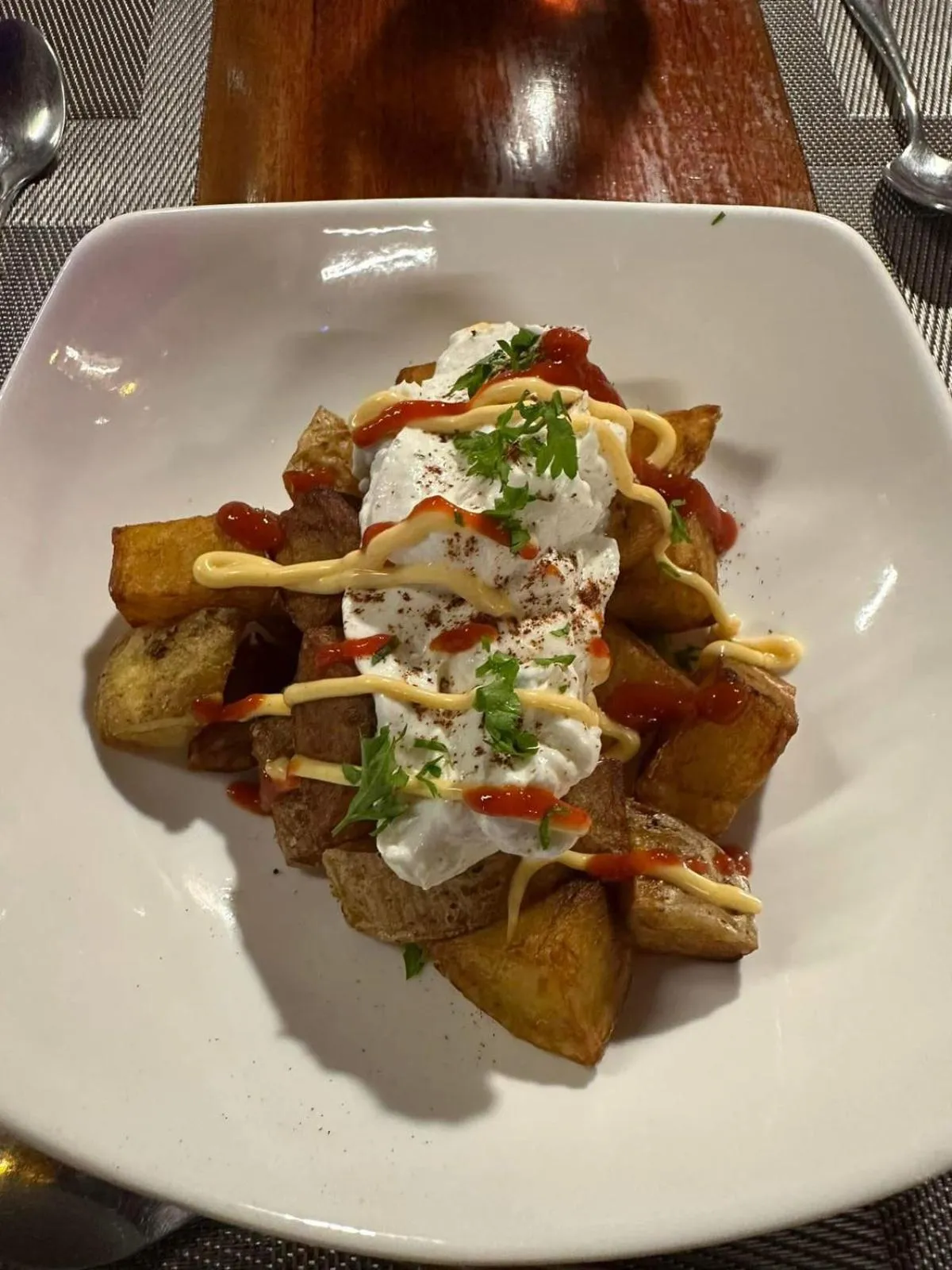 Food in Hotel Oasis Port Barton