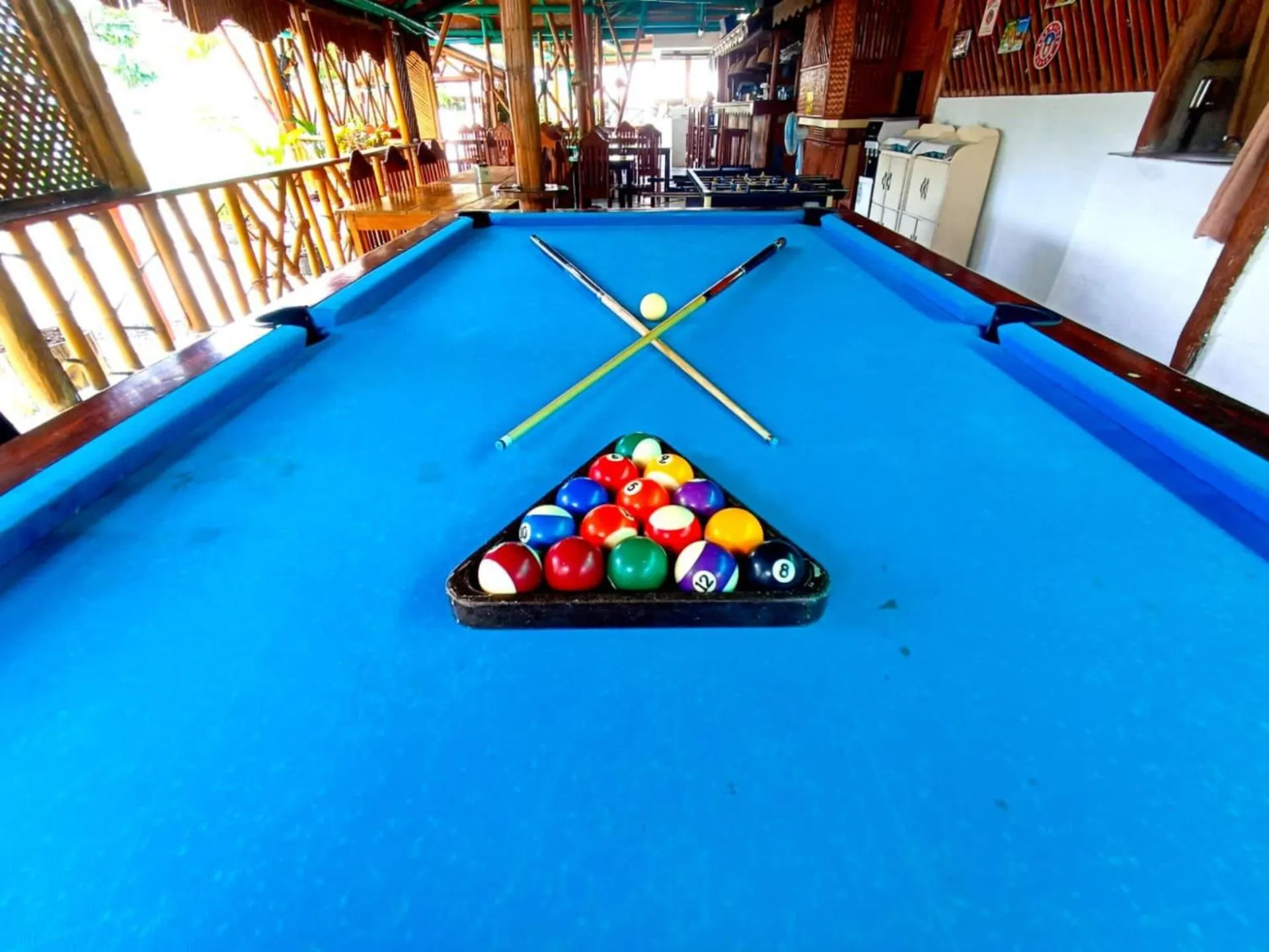Billiard in Hotel Oasis Port Barton