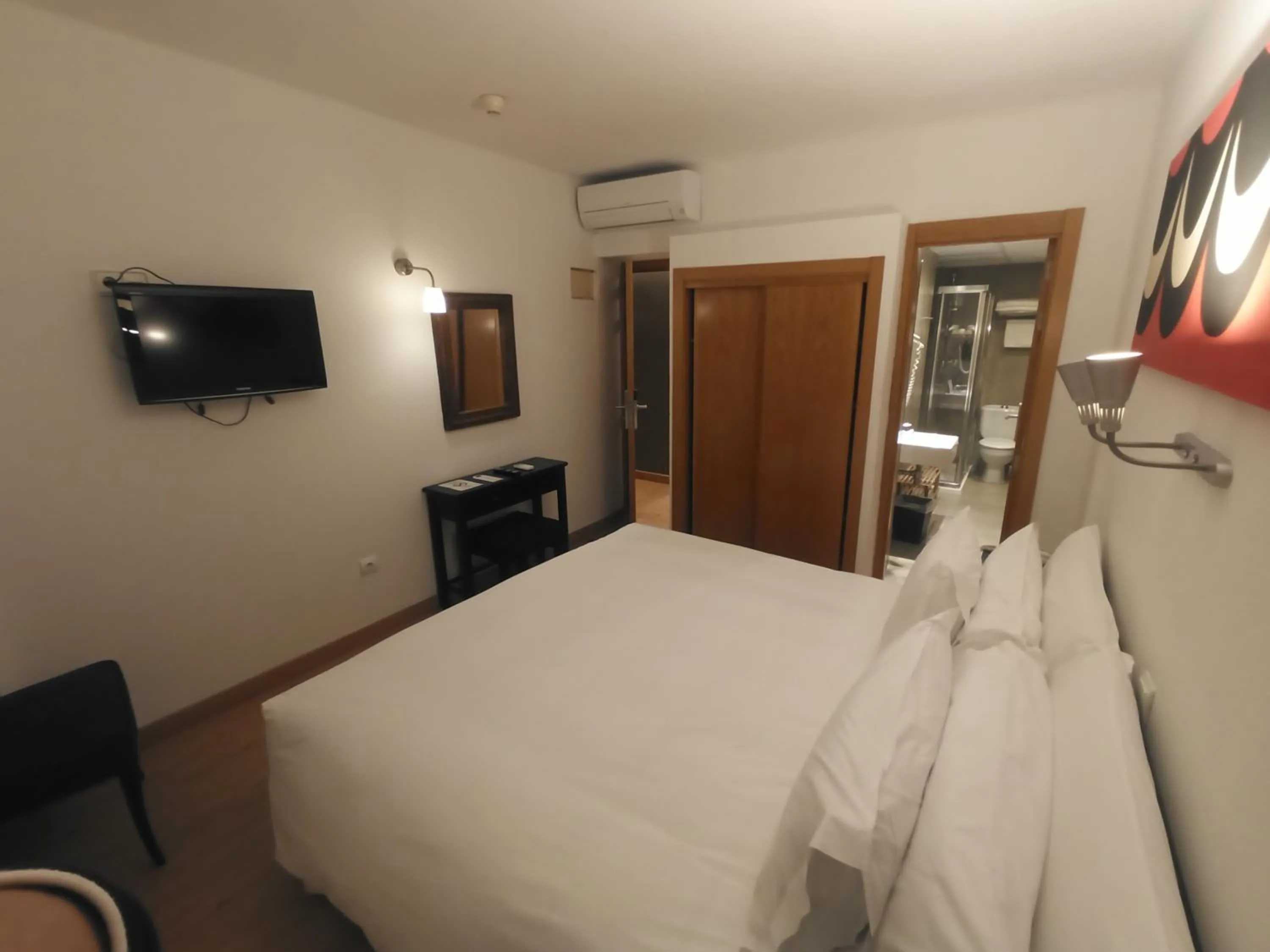 Bed in Hostal Parque Ibiza