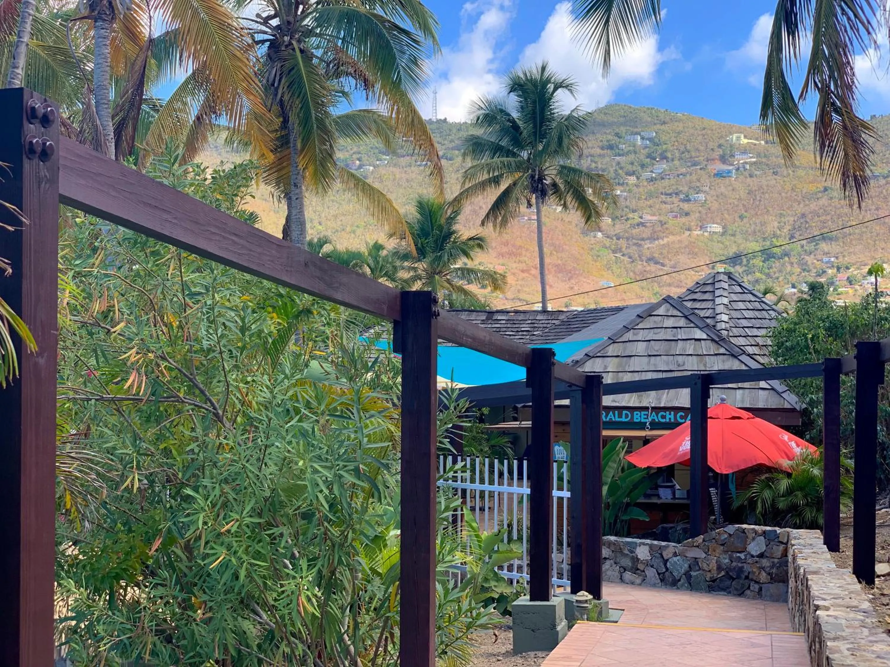 Mountain view in Emerald Beach Resort