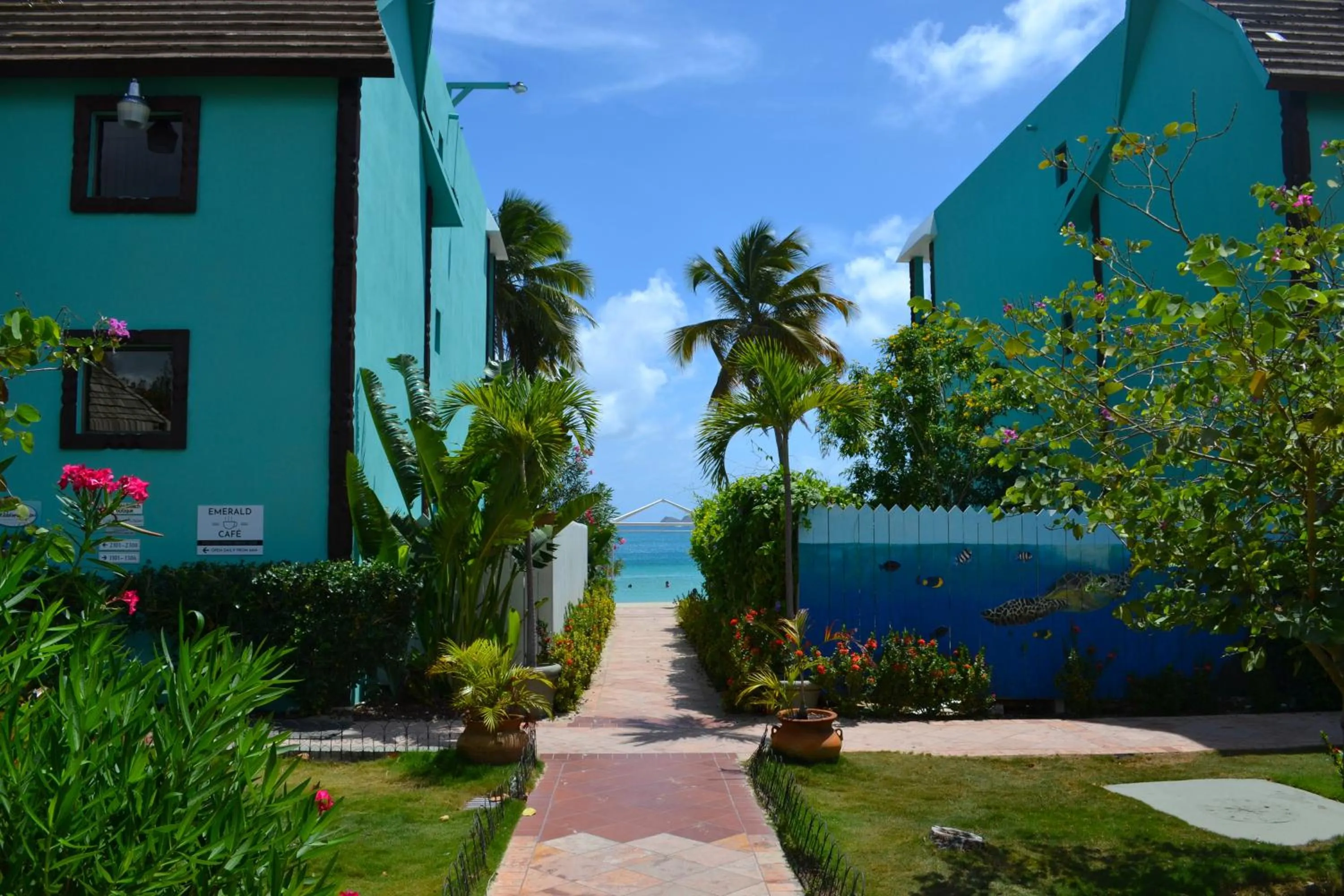 Property building in Emerald Beach Resort