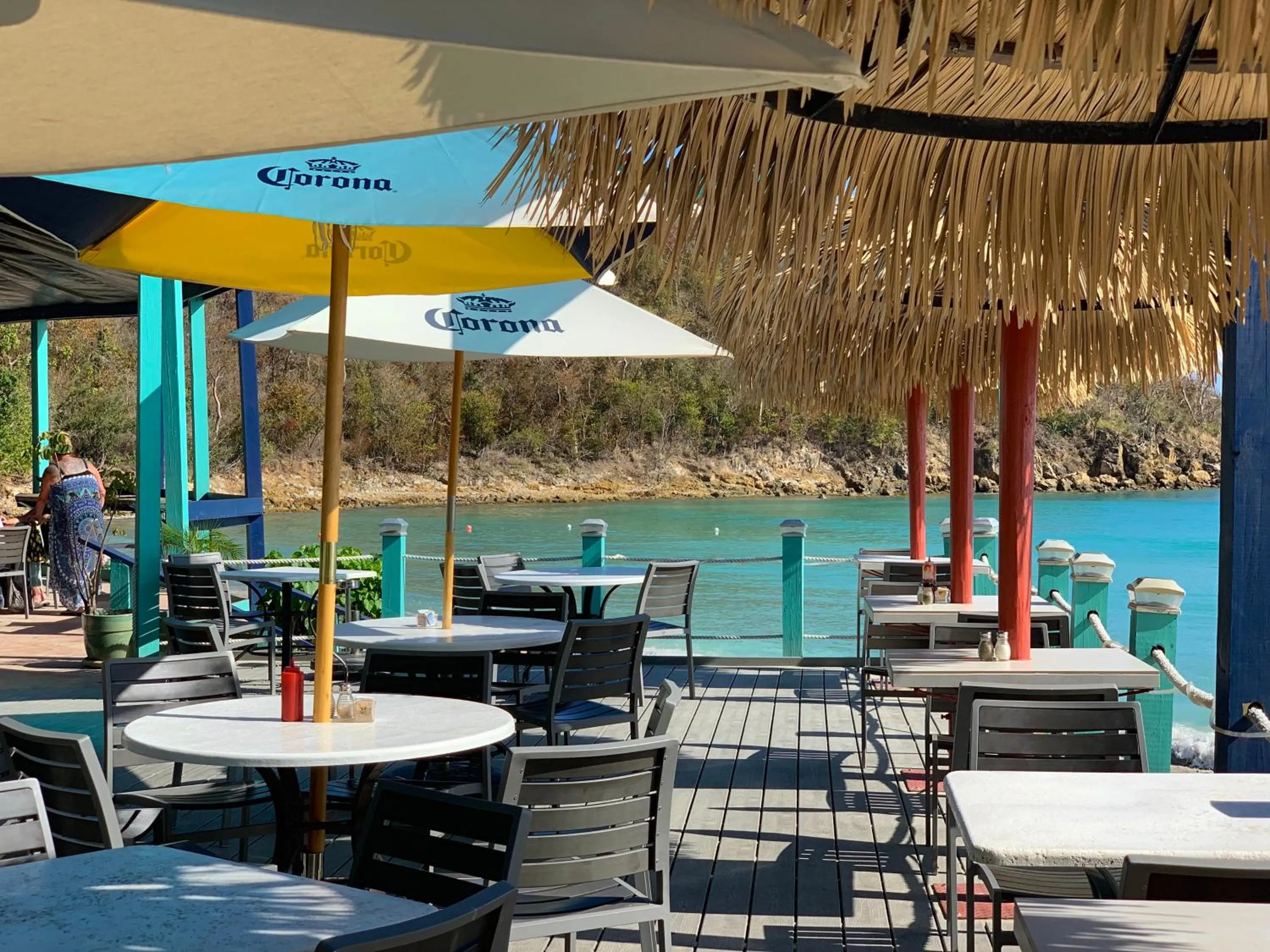 Patio in Emerald Beach Resort