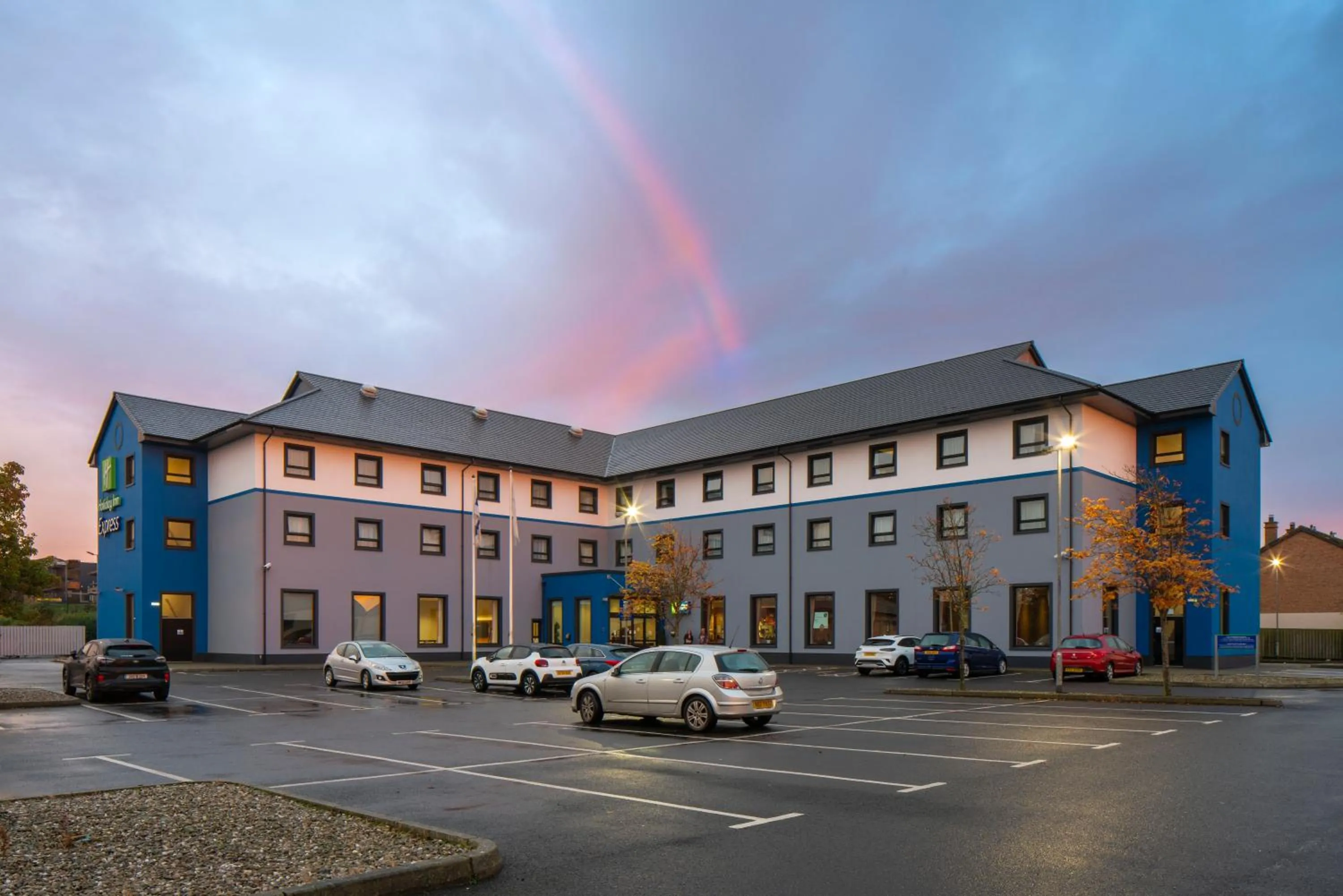 Property building in Holiday Inn Express Antrim by IHG