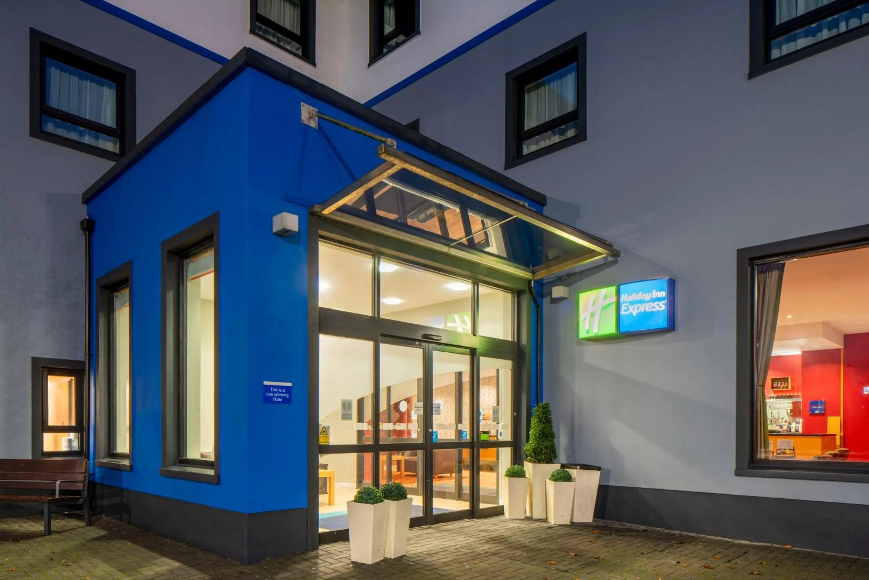 Property building in Holiday Inn Express Antrim by IHG
