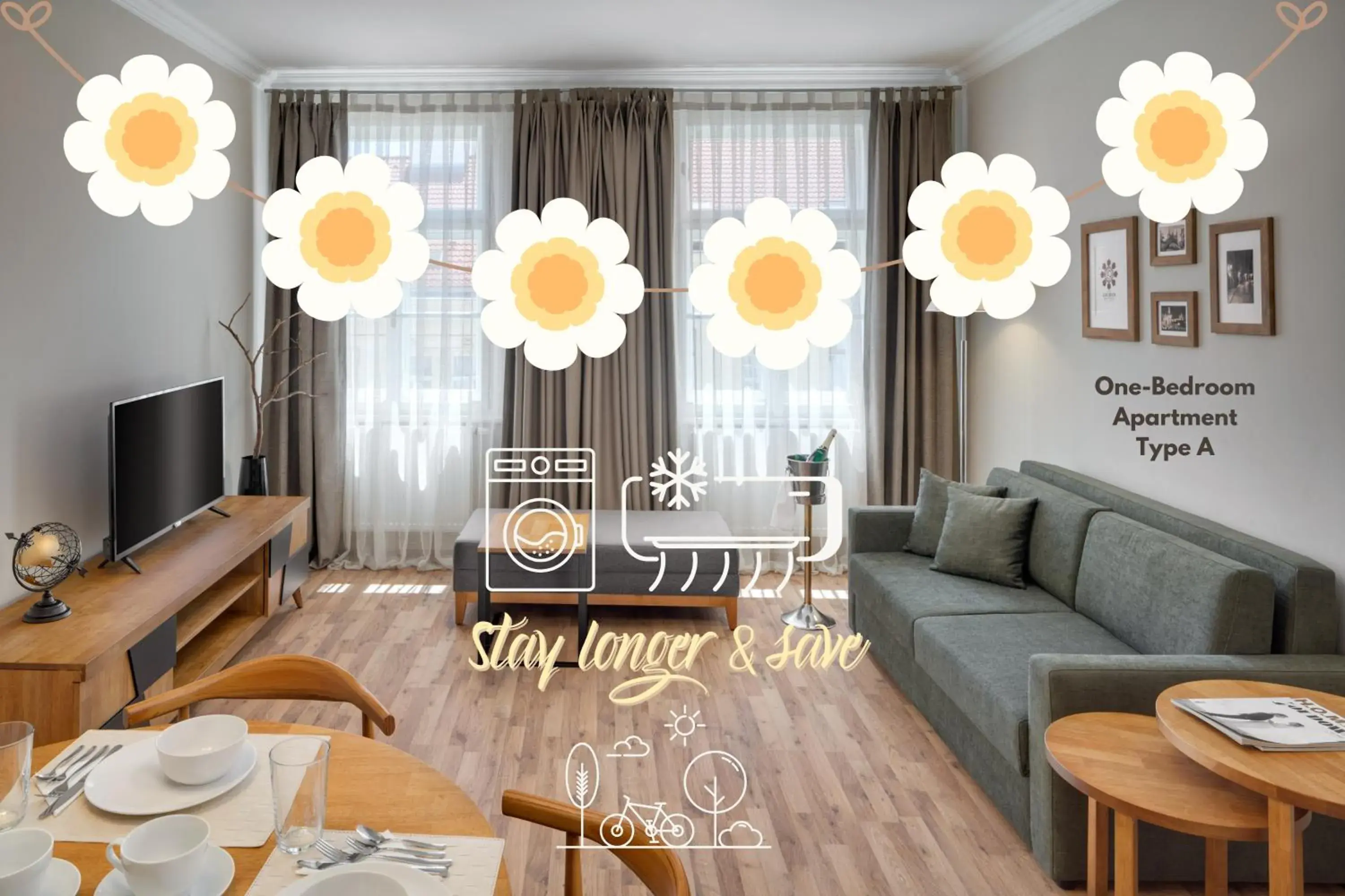 One-Bedroom Apartment in Louren Apartments One-Bedroom Apartment in Louren Apartments