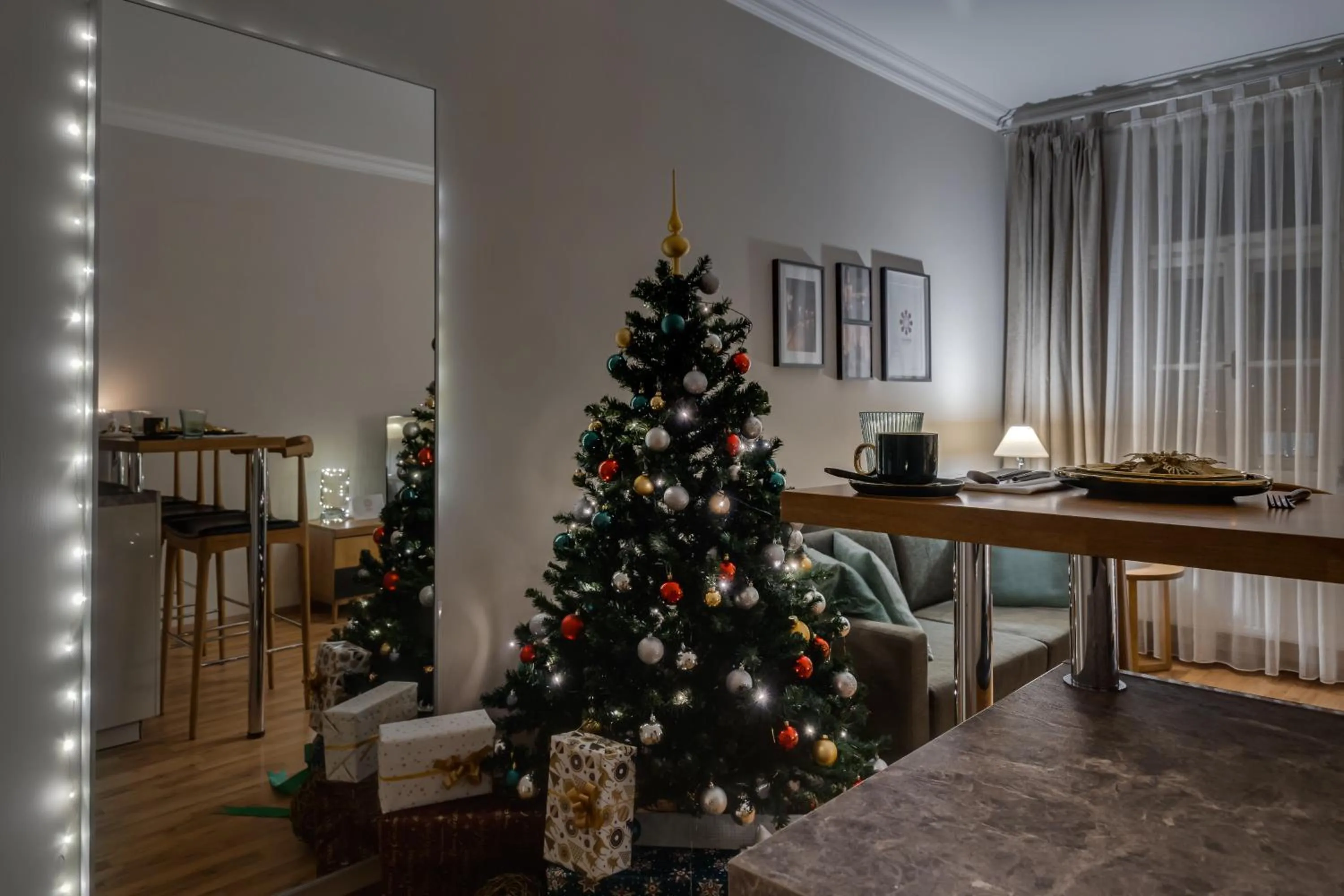 Living room in Louren Apartments