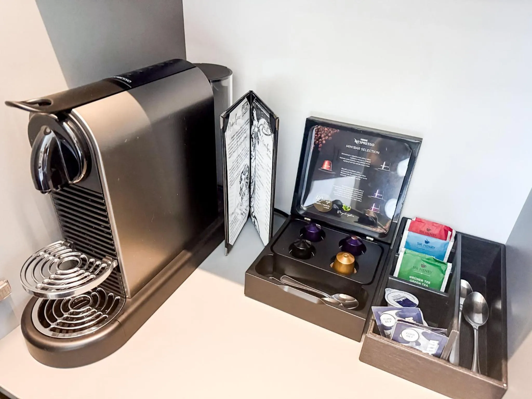 minibar in Alfons Boutique Hotel