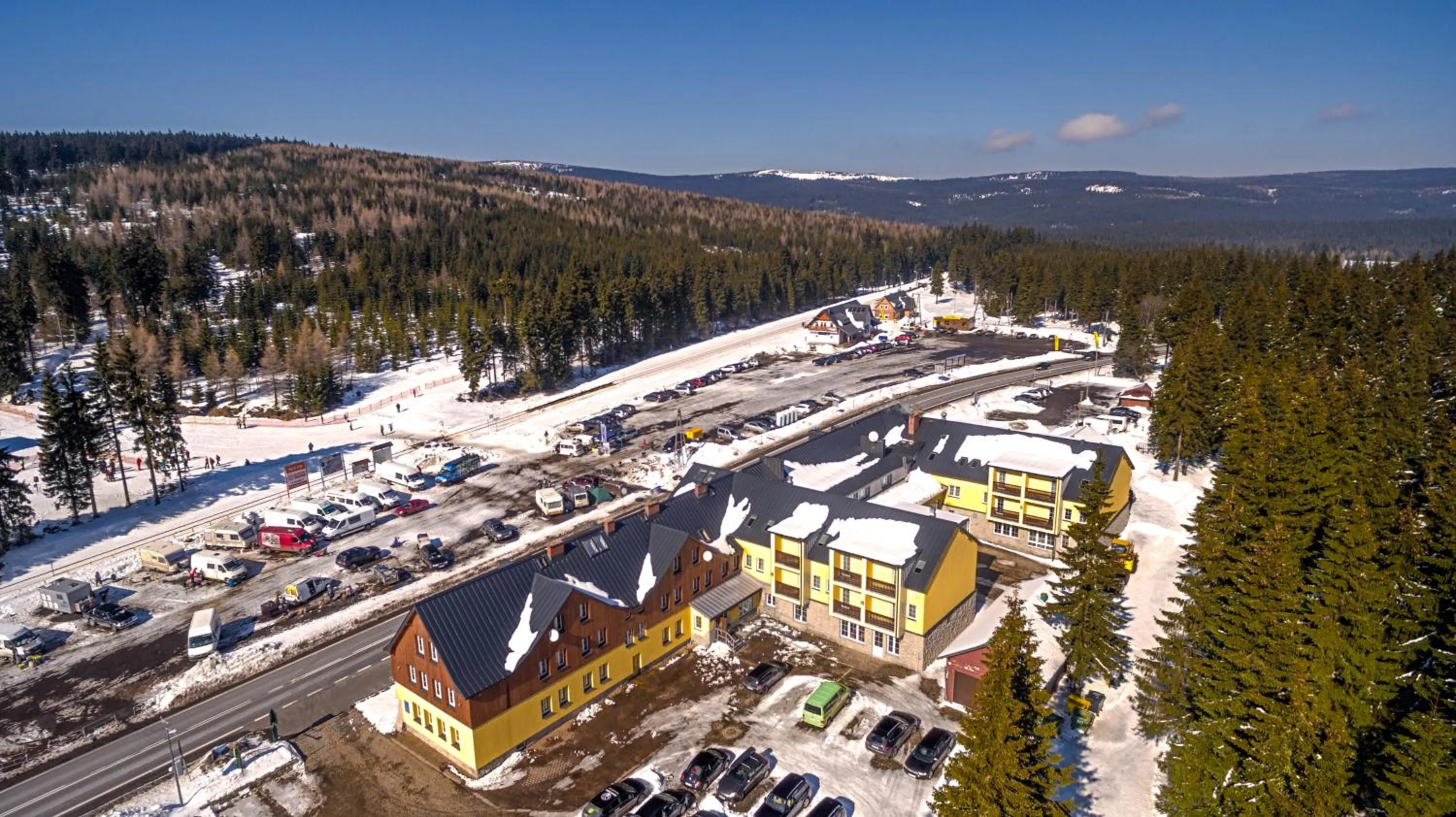 Bird's eye view in Hotel Biathlon Sport & Spa