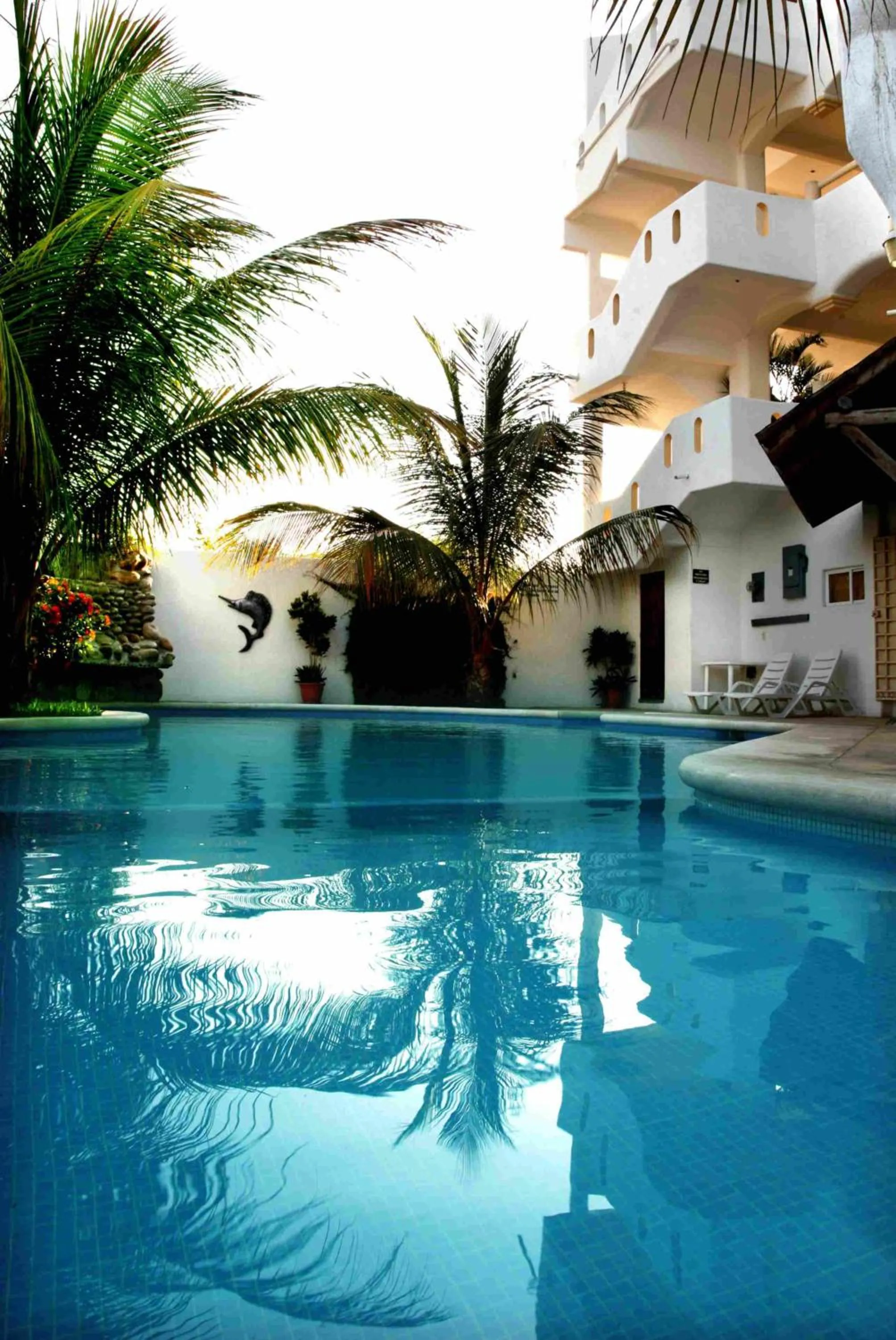 Swimming pool in Hotel Bahia Huatulco
