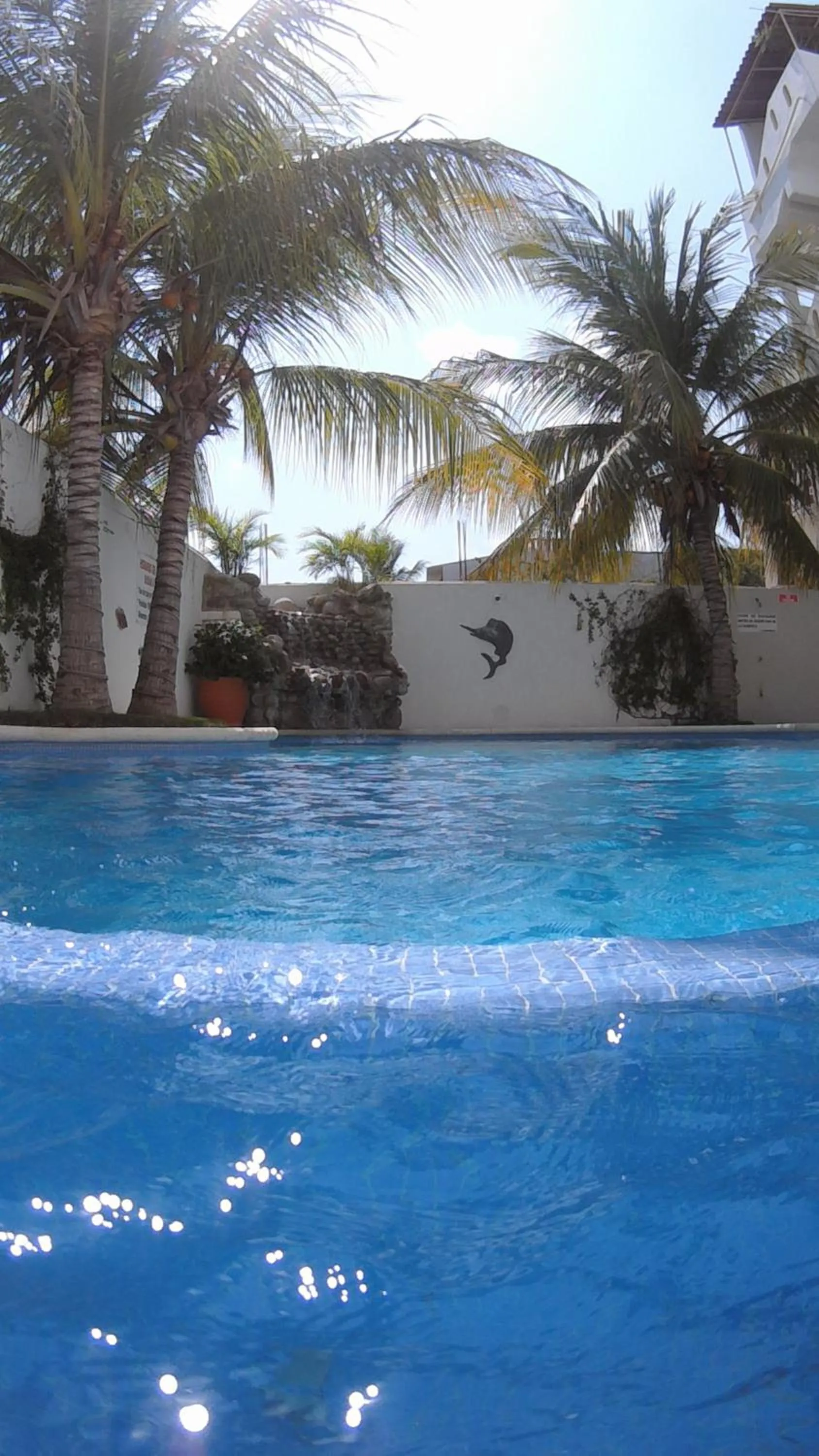 Swimming pool in Hotel Bahia Huatulco