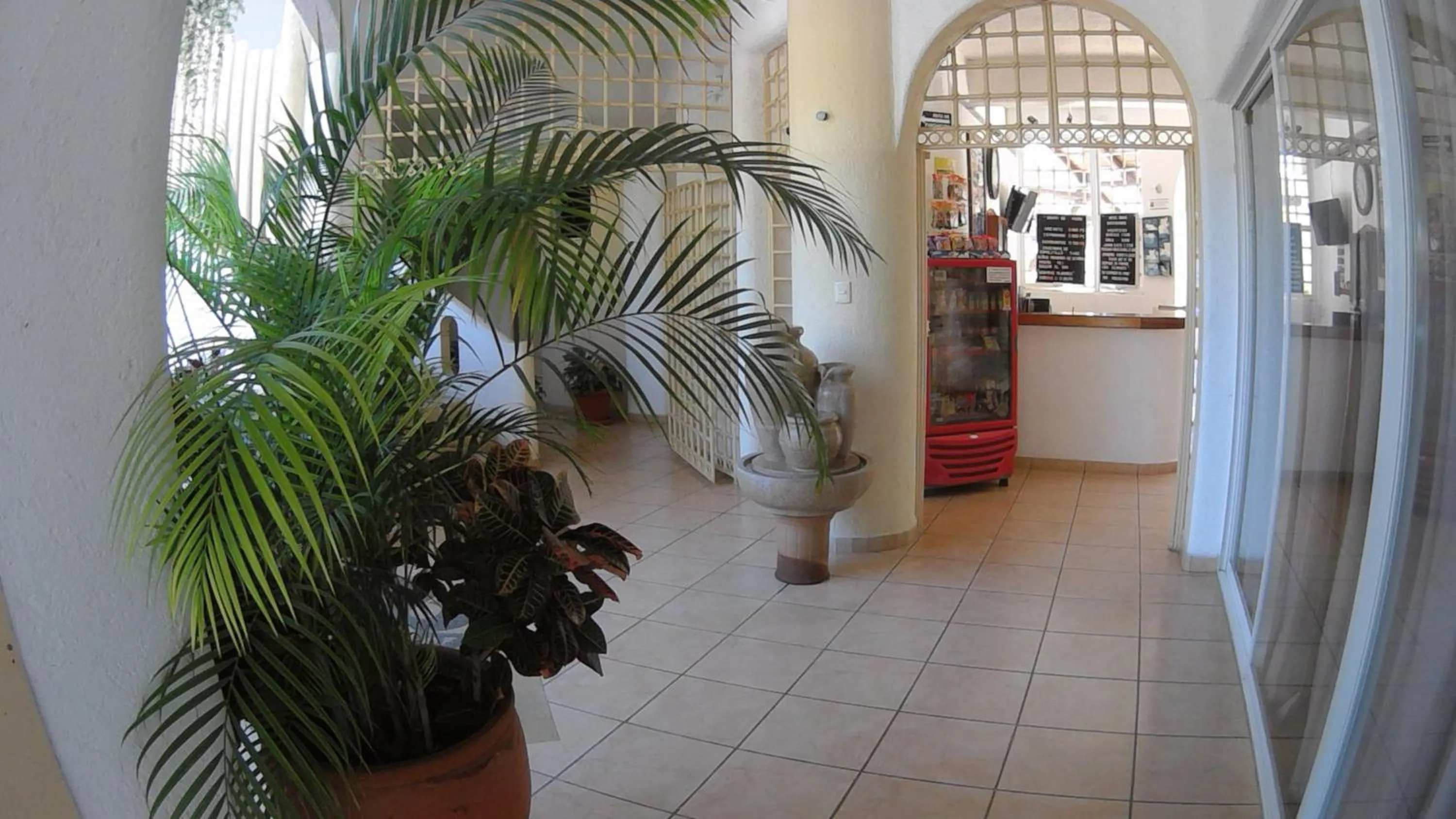 Decorative detail in Hotel Bahia Huatulco