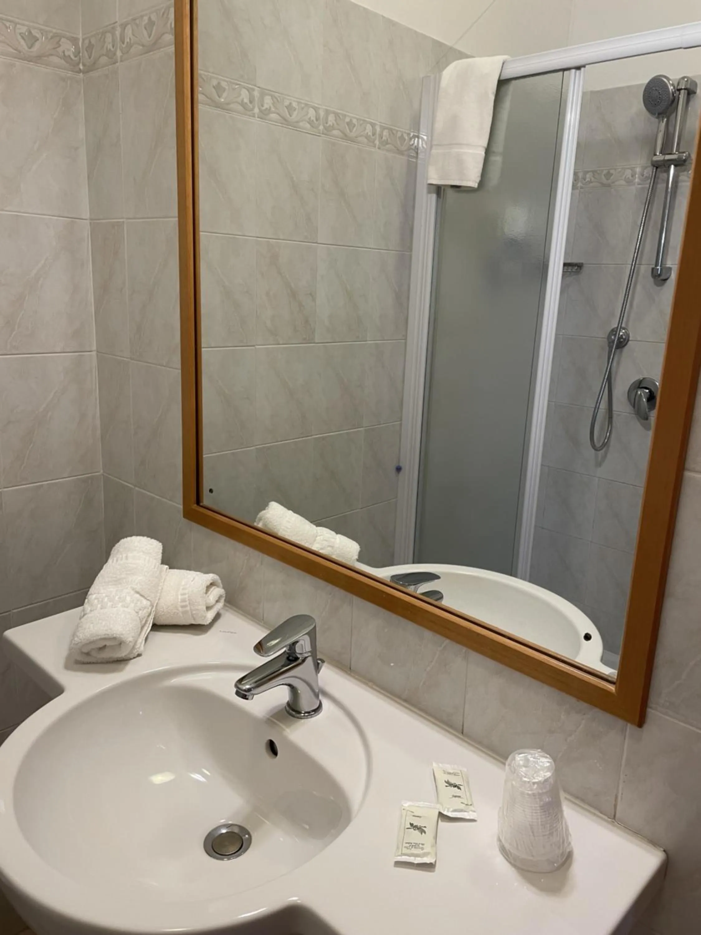 Bathroom in Hotel Petrarca