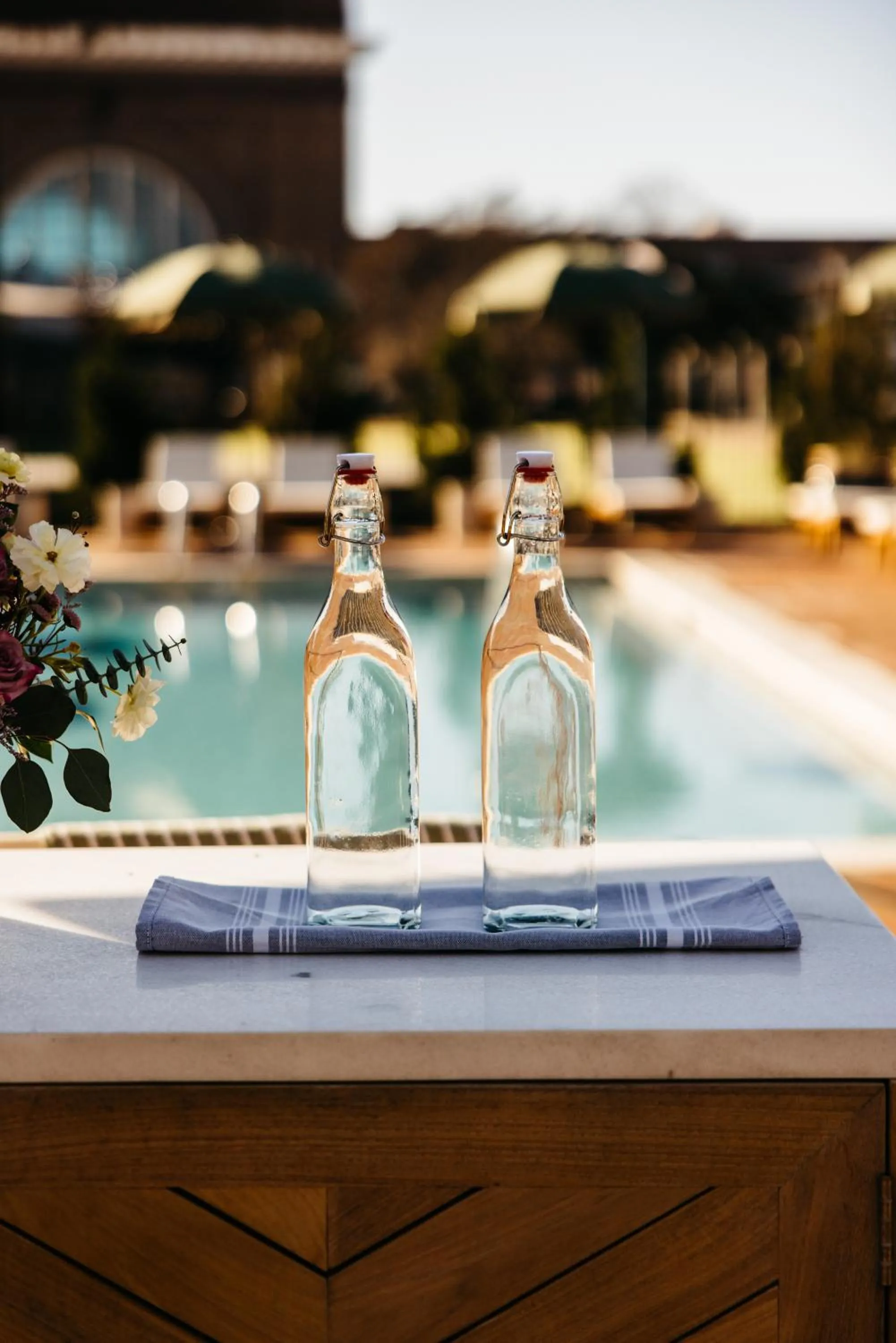 Swimming pool in The Hotel Chalet at The Choo Choo