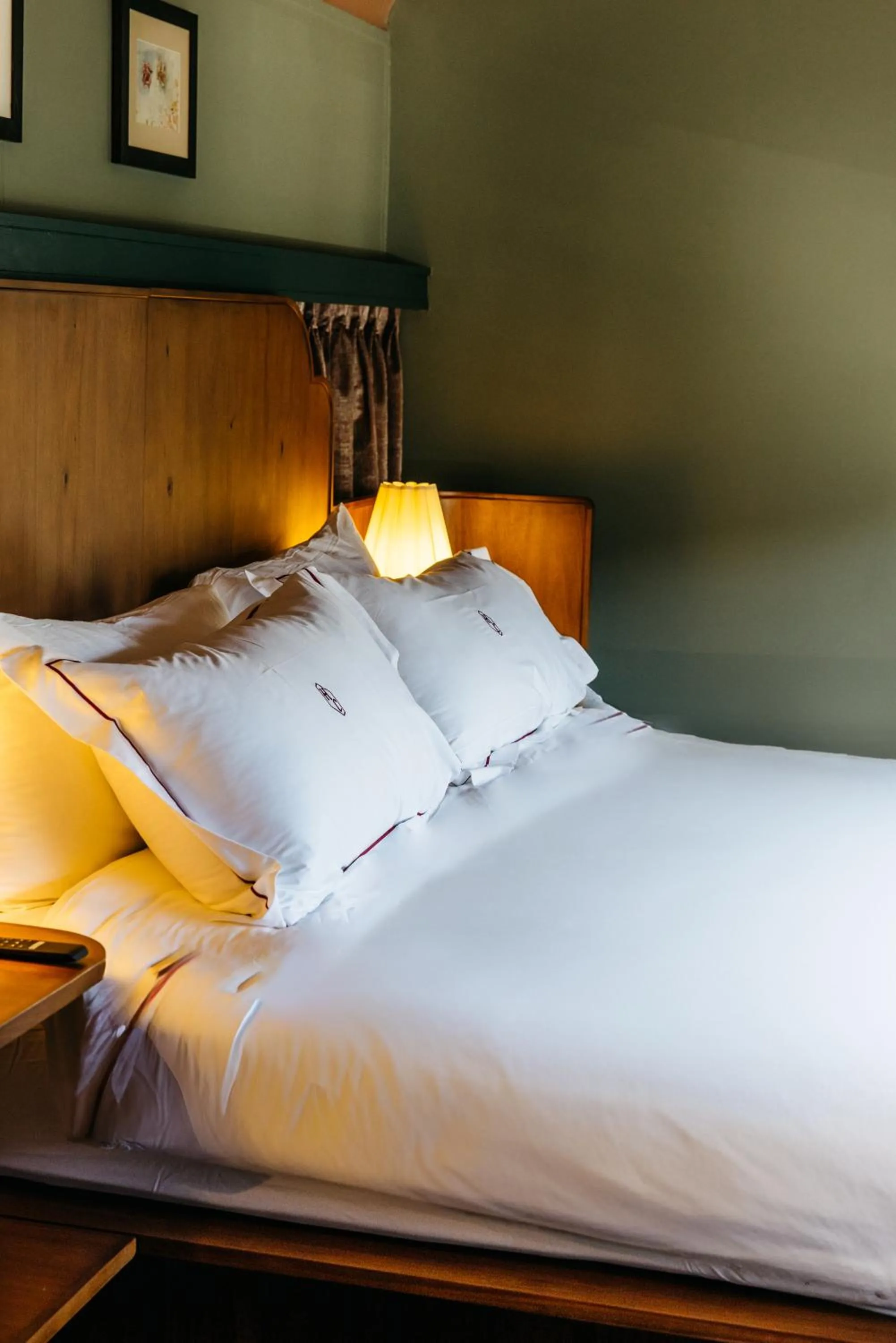 Bed in The Hotel Chalet at The Choo Choo