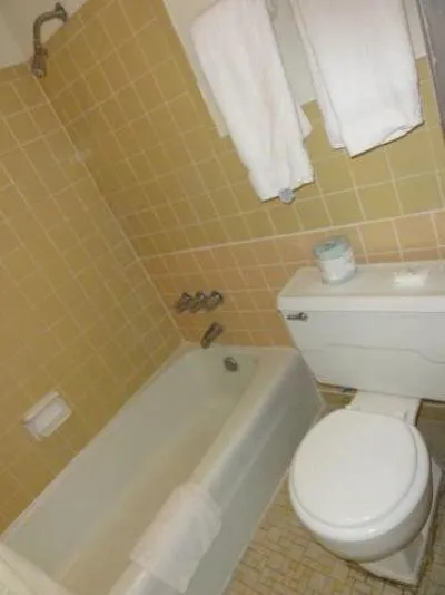 Bathroom in Budget Inn Selma