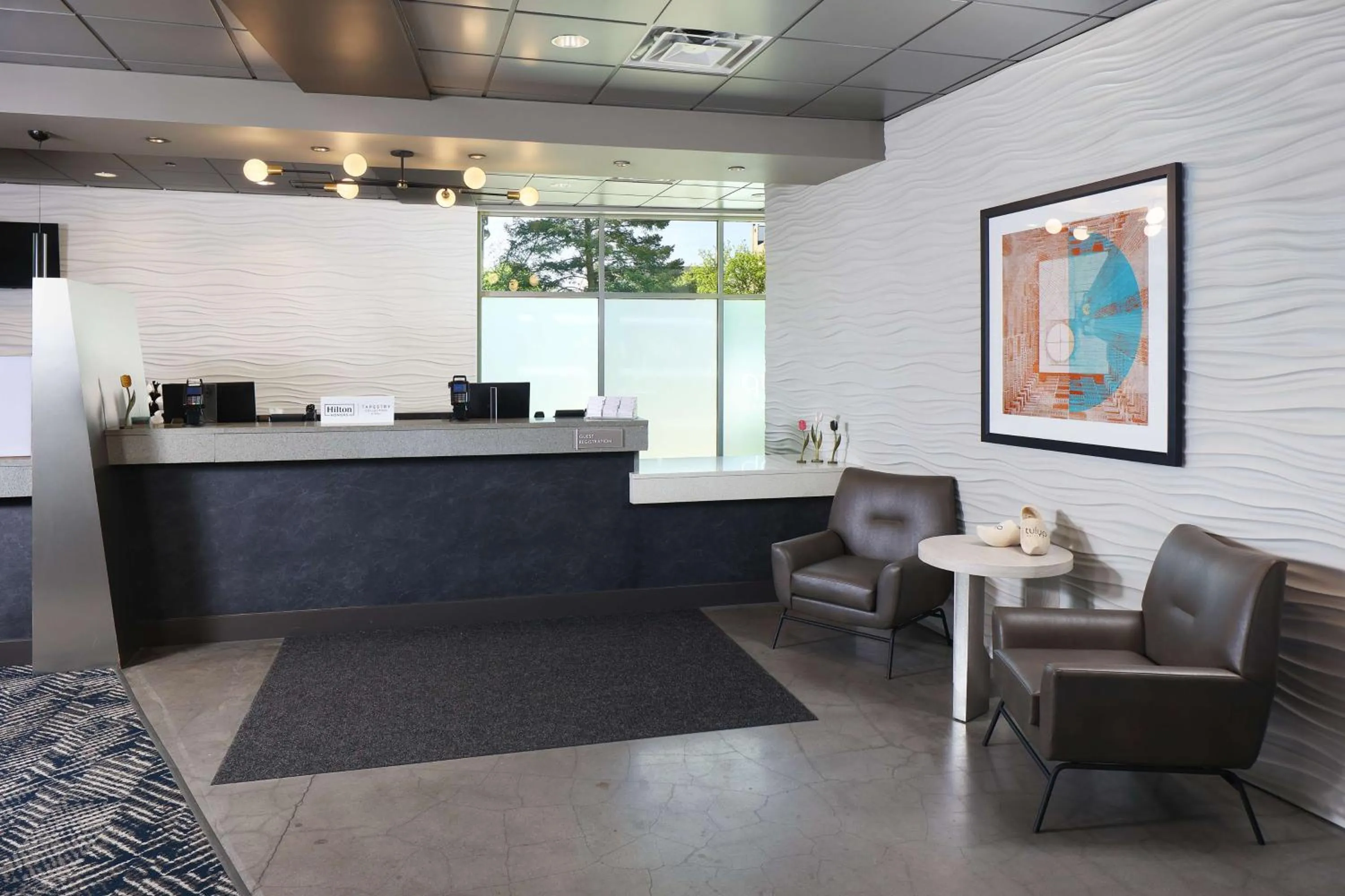 Lobby or reception in Tulyp, Tapestry Collection by Hilton