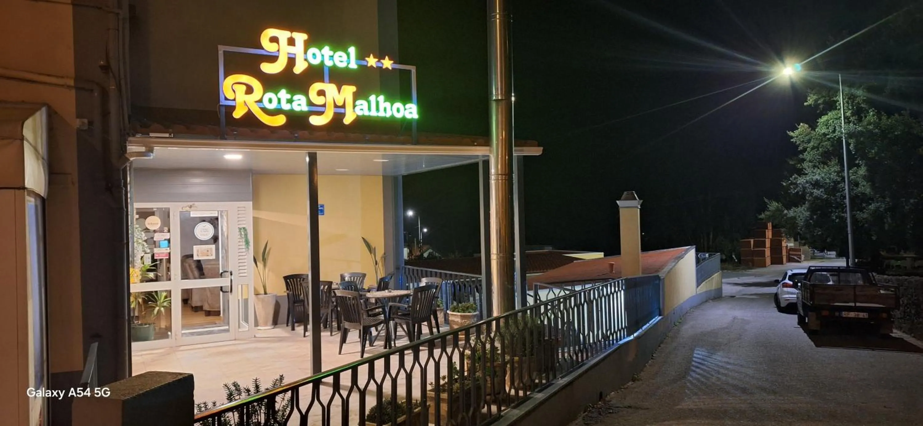 Facade/entrance in Hotel Rota Malhoa