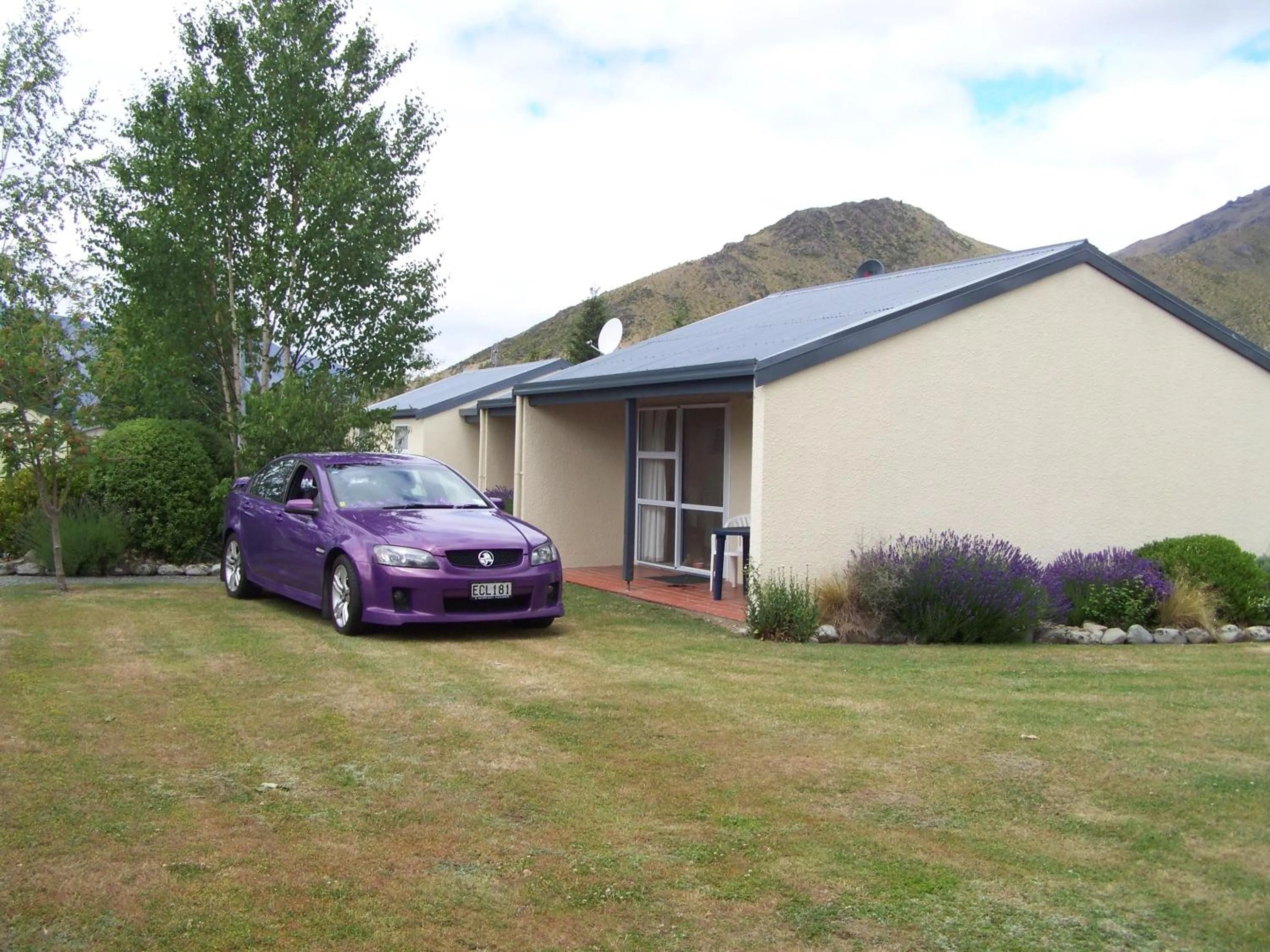 Garden view in Ahuriri Motels