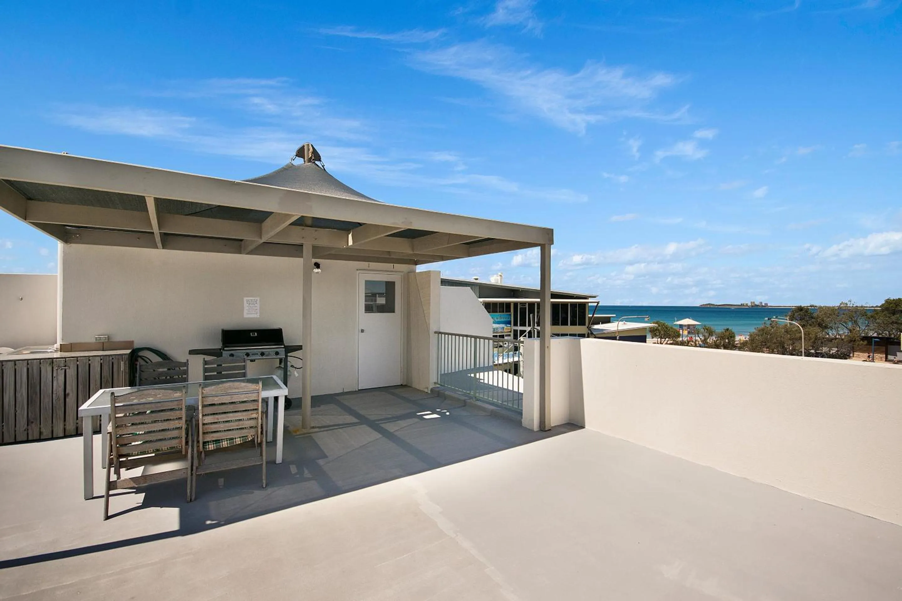 Balcony/Terrace in Surfcomber on the Beach