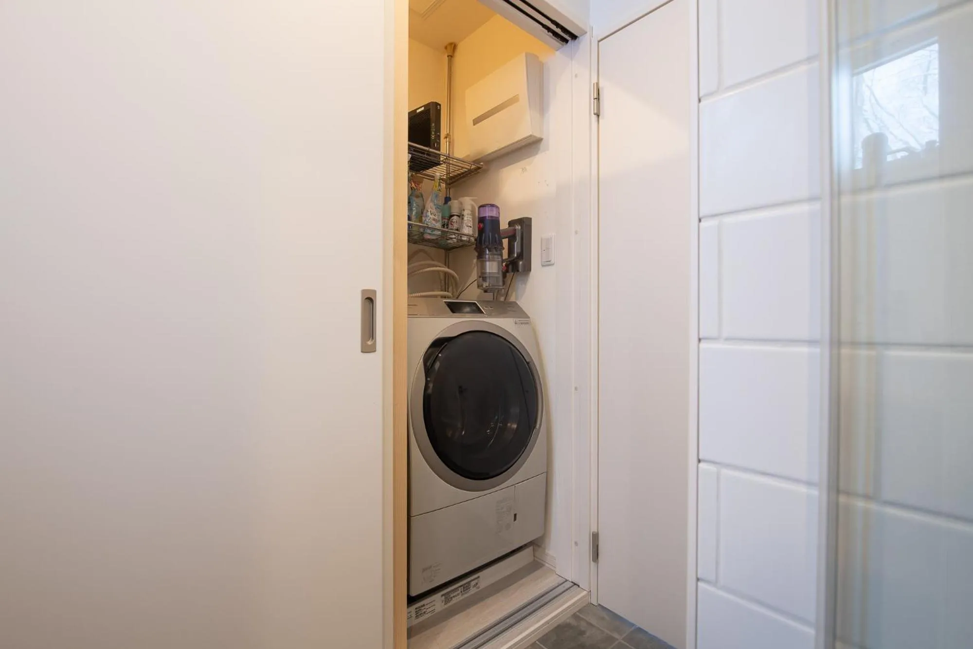 washing machine in Country Inn Milky House