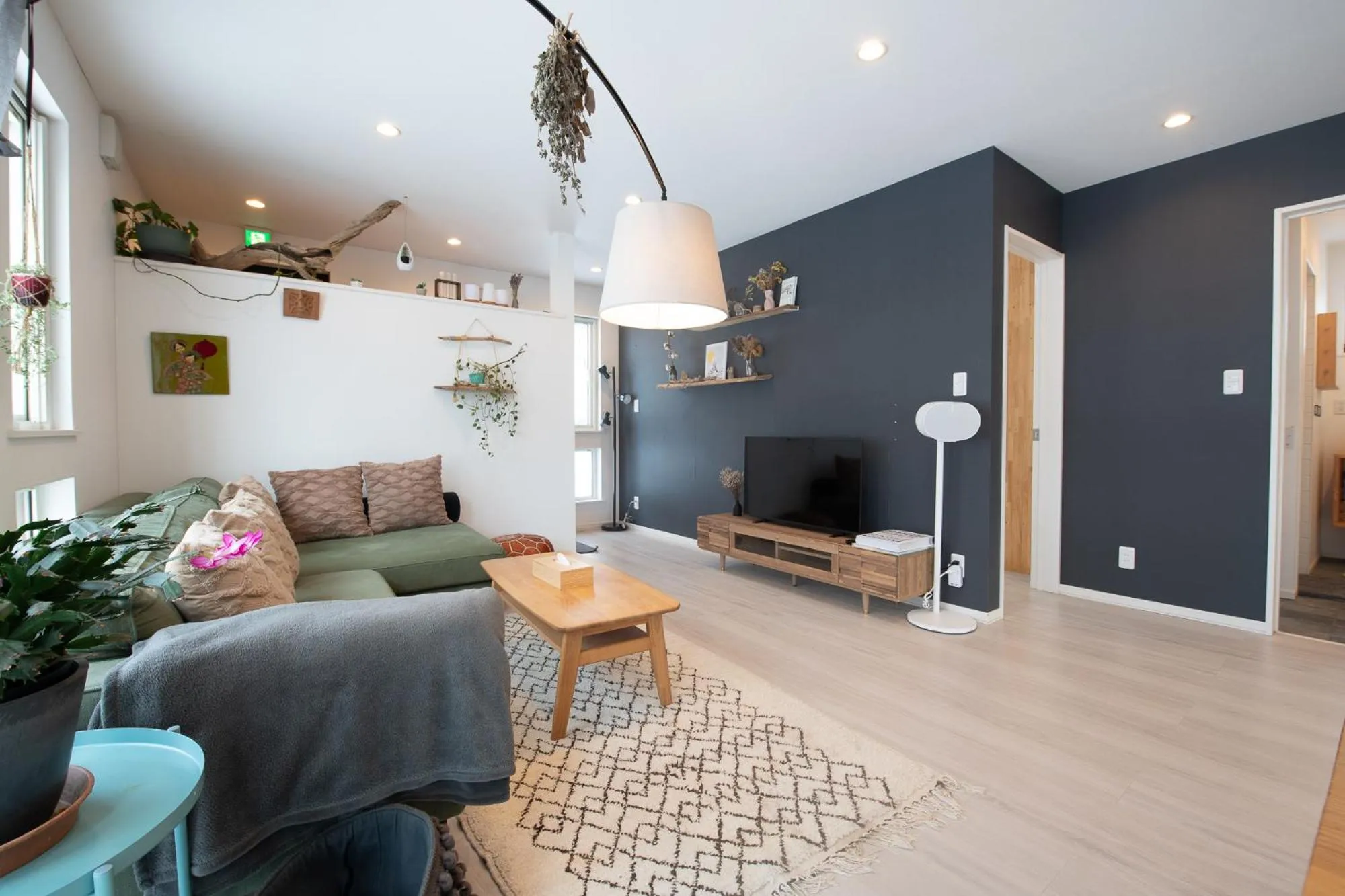 TV and multimedia in Country Inn Milky House