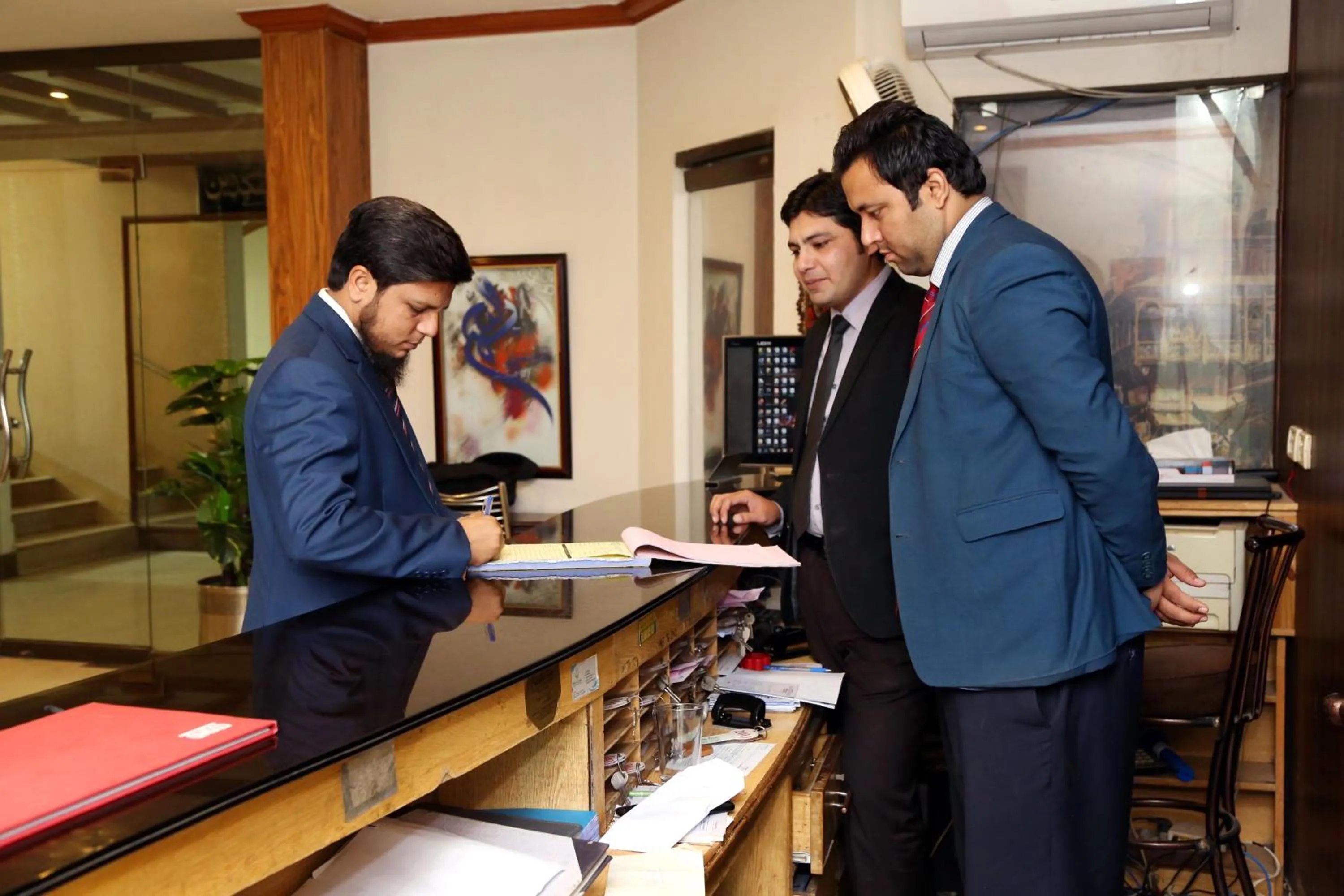 Staff in Fiesta Inn Hotel & Resorts Multan