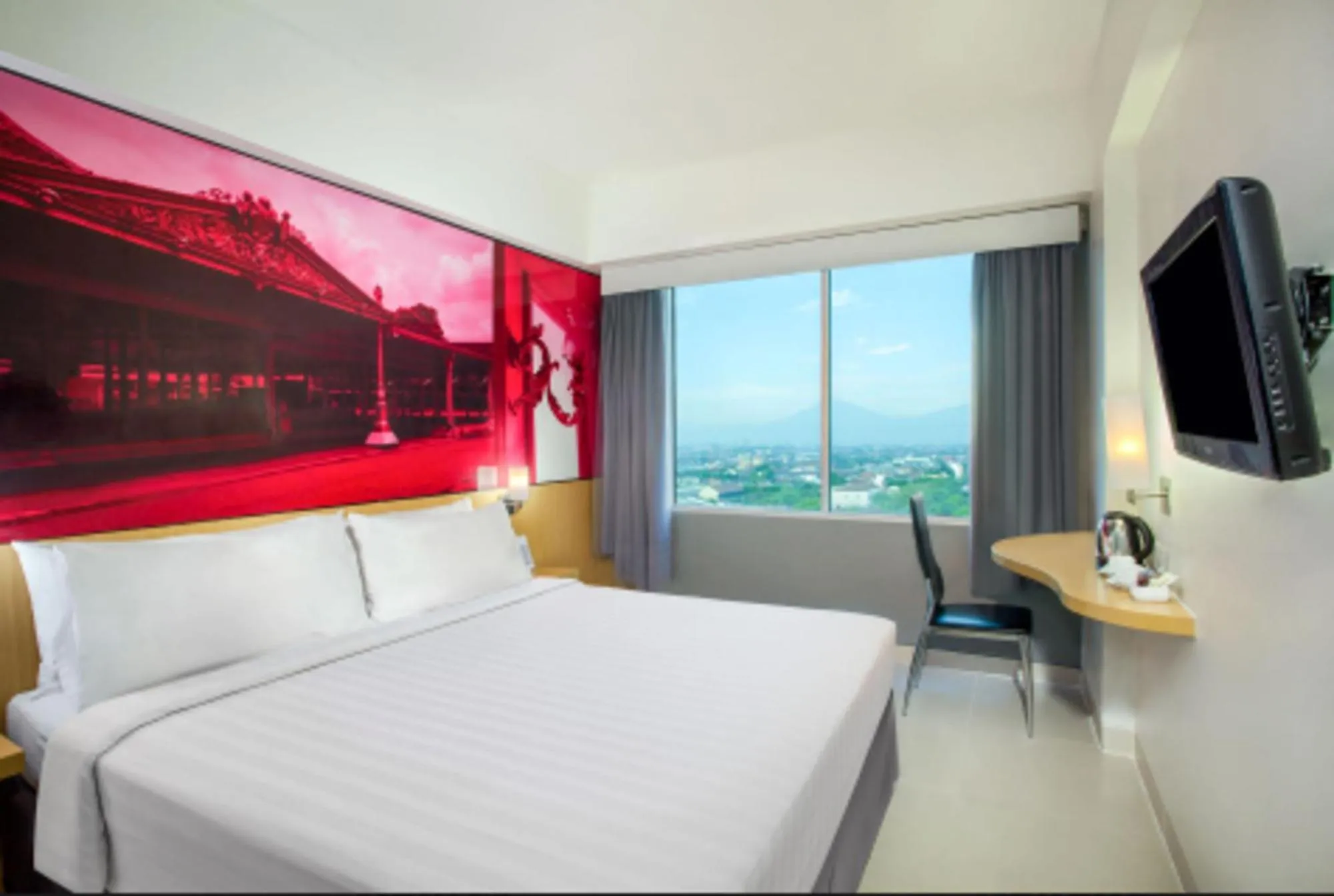 Bedroom, Bed in favehotel Manahan - Solo