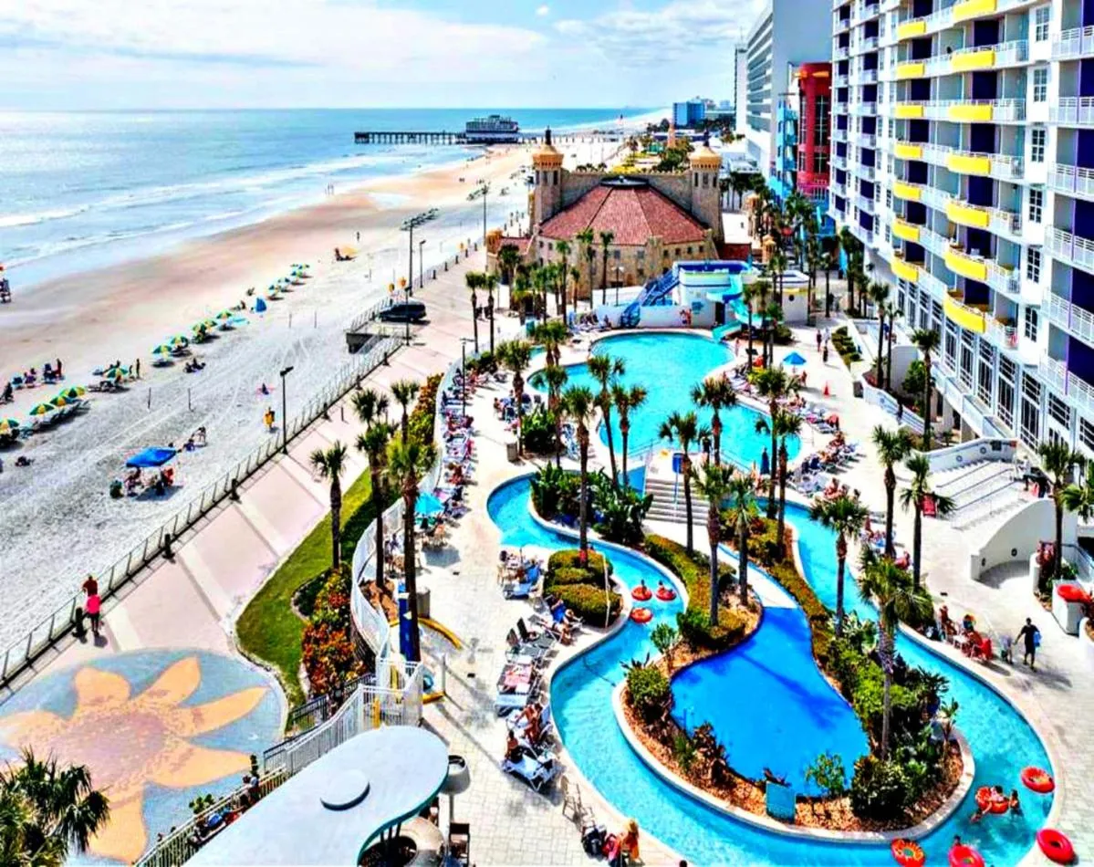 Wyndham Ocean Walk Resort Daytona Beach 1605 - 16th Floor 1 BR Resort Condo Direct Oceanfront