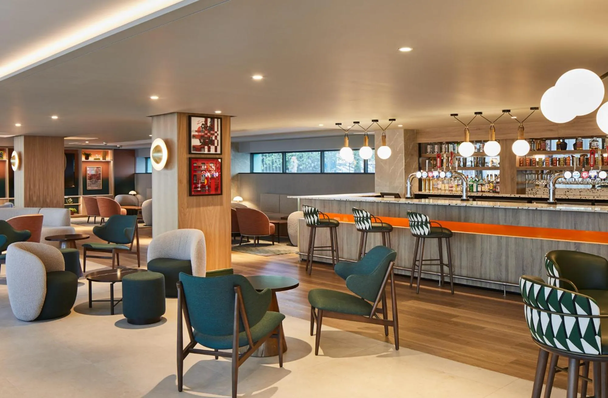 Restaurant/places to eat in Manchester Marriott Hotel Piccadilly