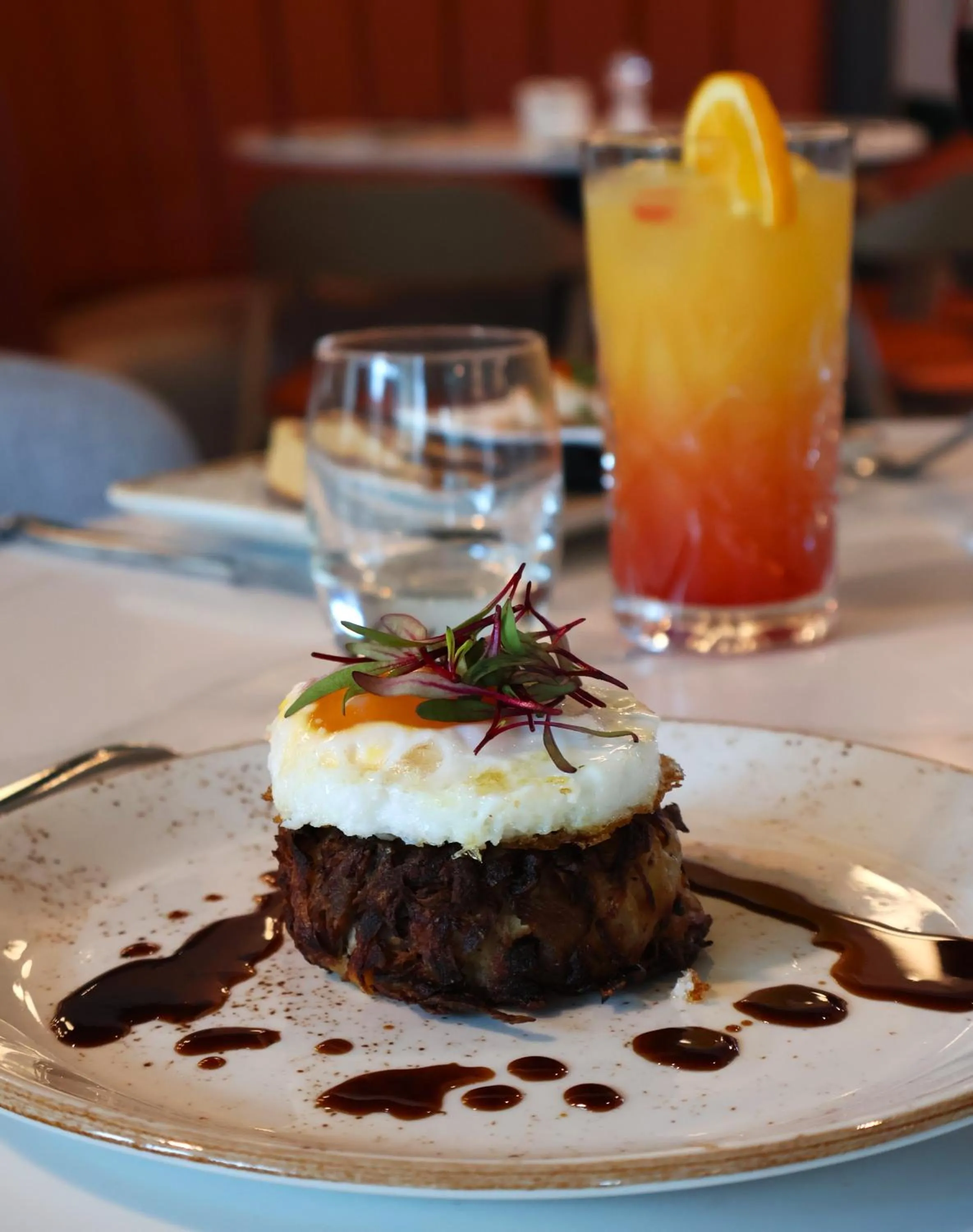 Restaurant/places to eat in Manchester Marriott Hotel Piccadilly