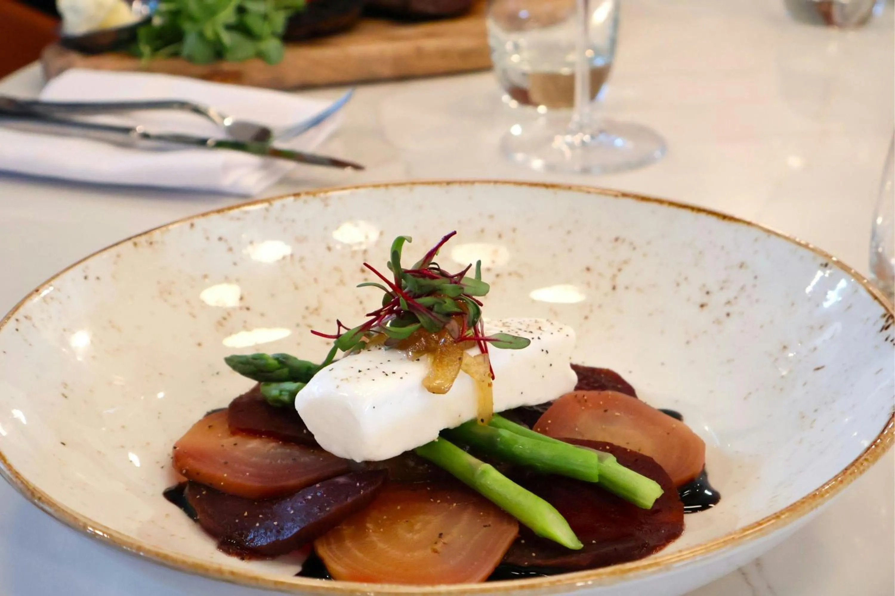 Restaurant/places to eat in Manchester Marriott Hotel Piccadilly