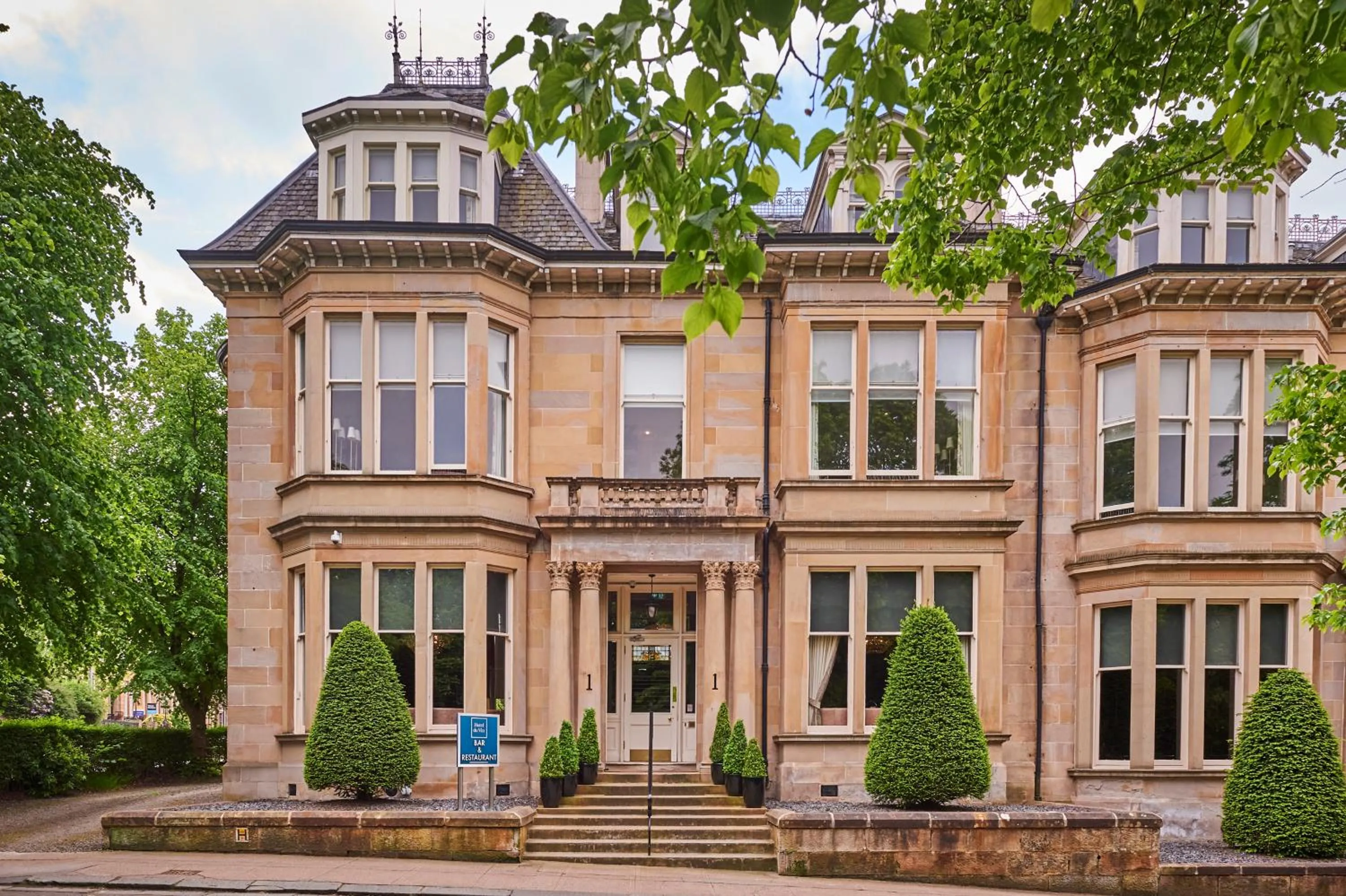 Property building in One Devonshire Gardens a Hotel Du Vin