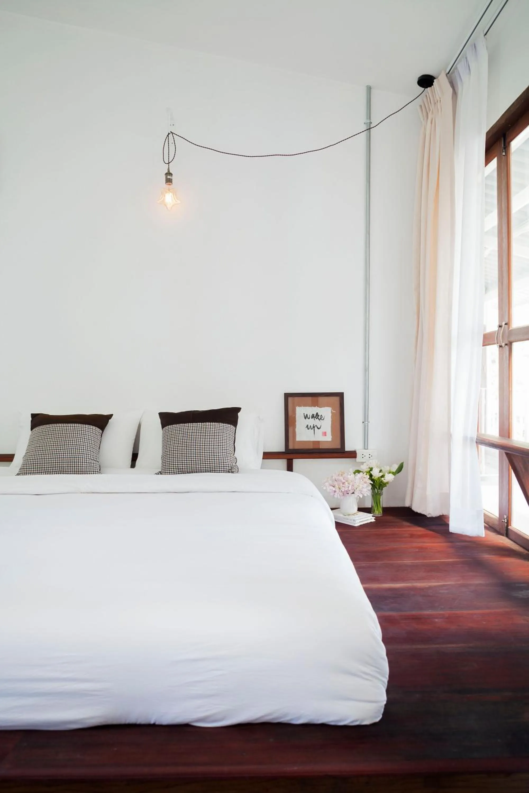 Bed in Krodyle Mindfulness House