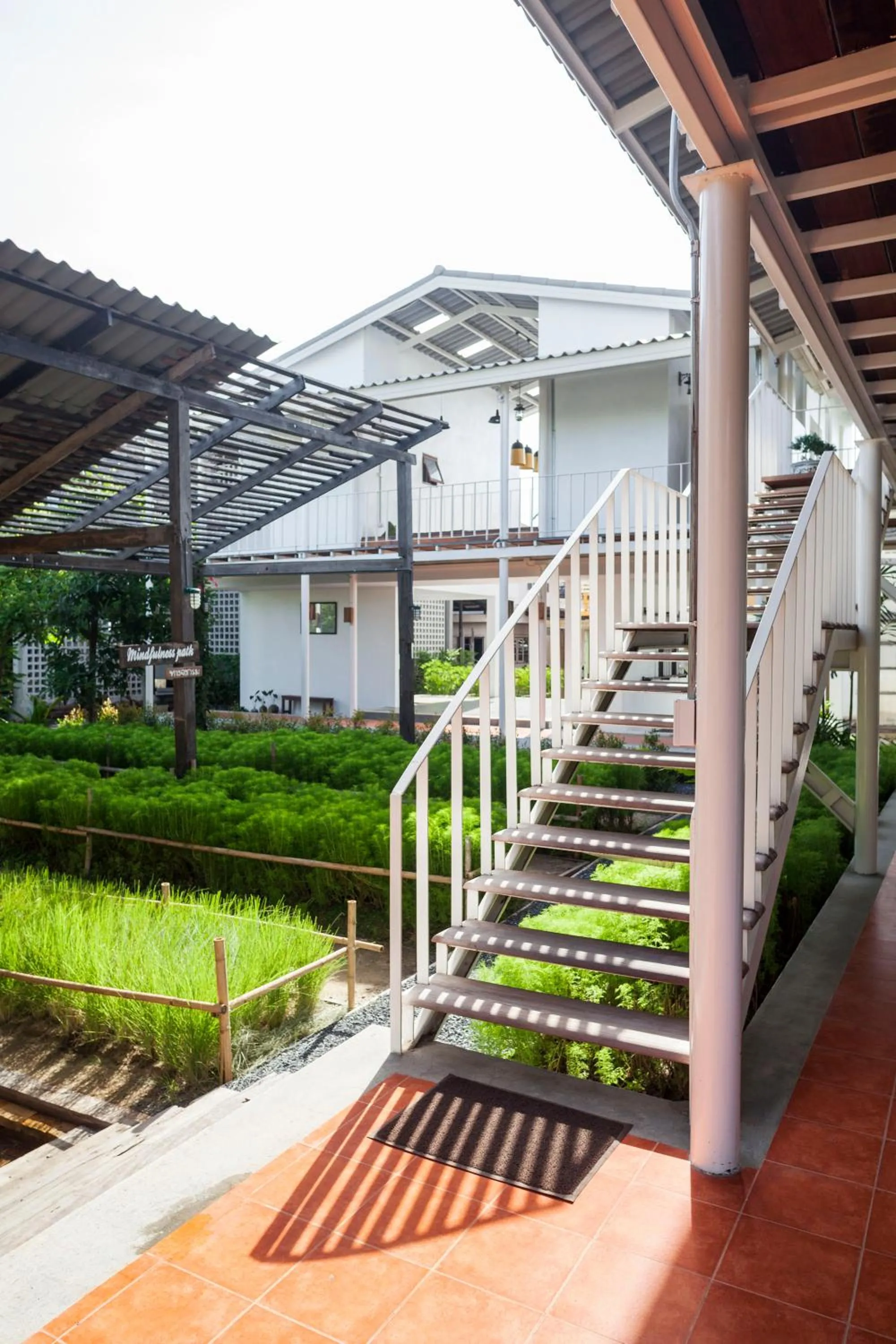 Garden in Krodyle Mindfulness House